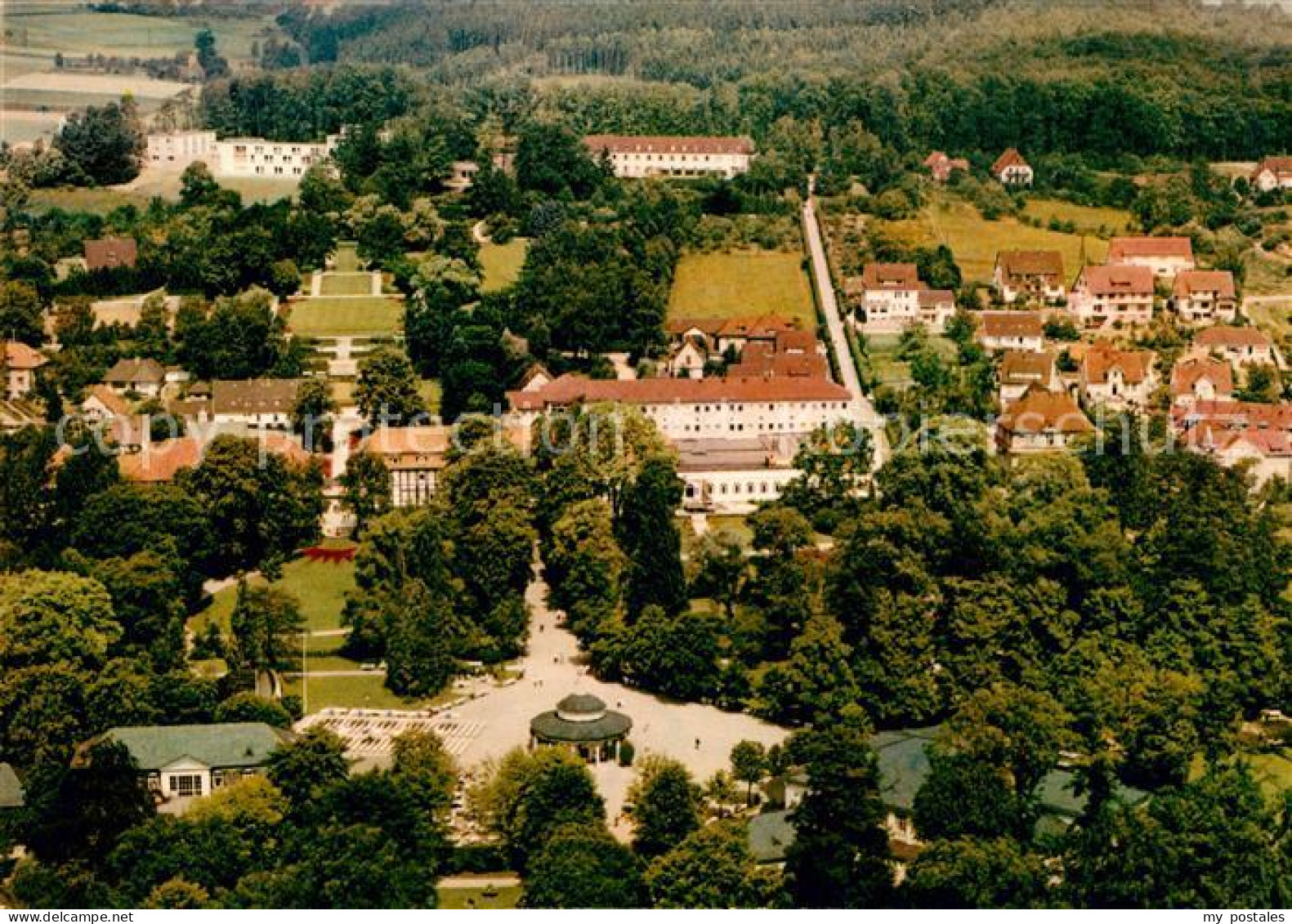 72967762 Bad Meinberg Fliegeraufnahme Kurgebiet Bad Meinberg - Bad Meinberg