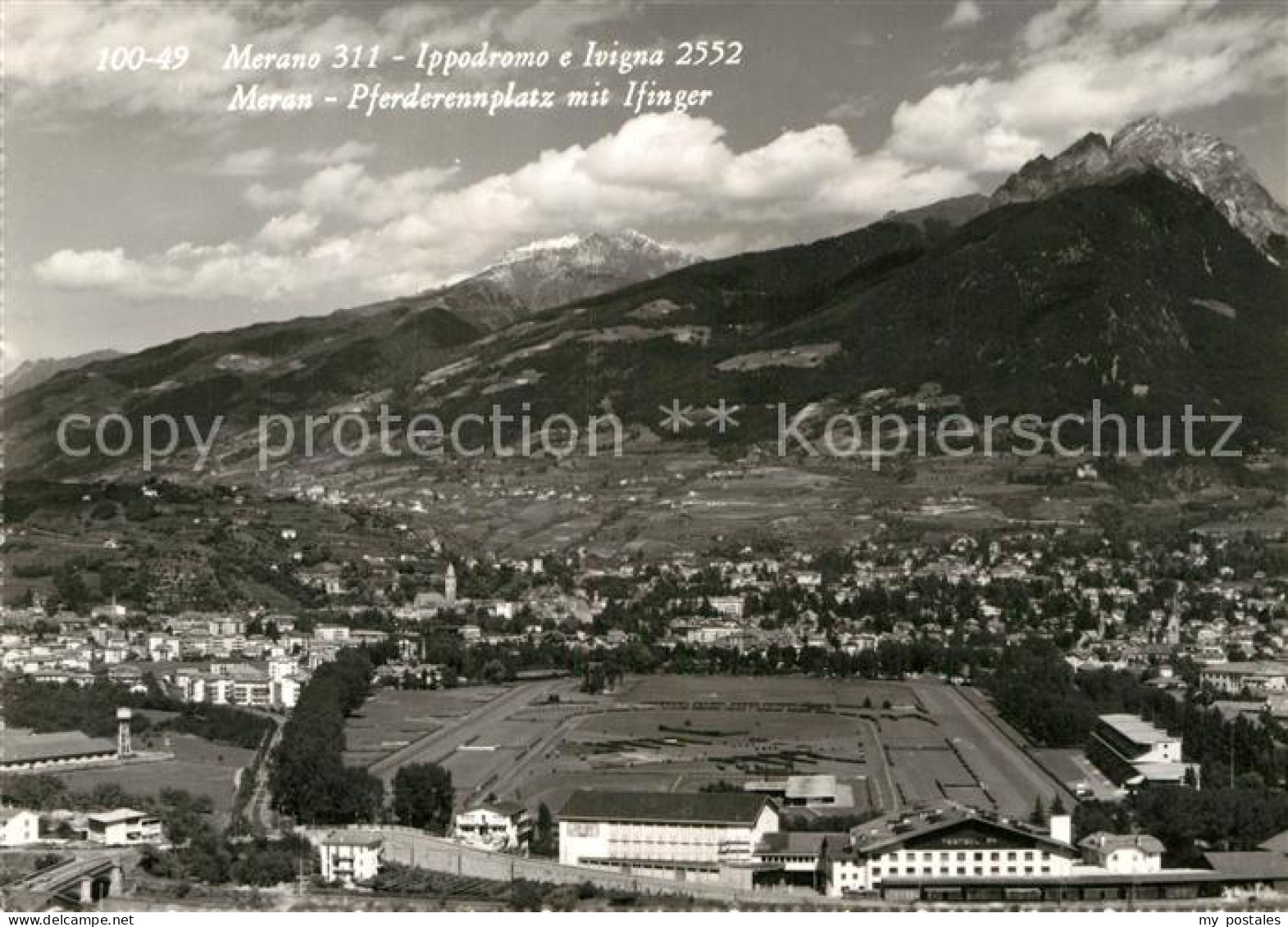 72967737 Merano Suedtirol Ippodromo E Ivigna Meran - Andere & Zonder Classificatie