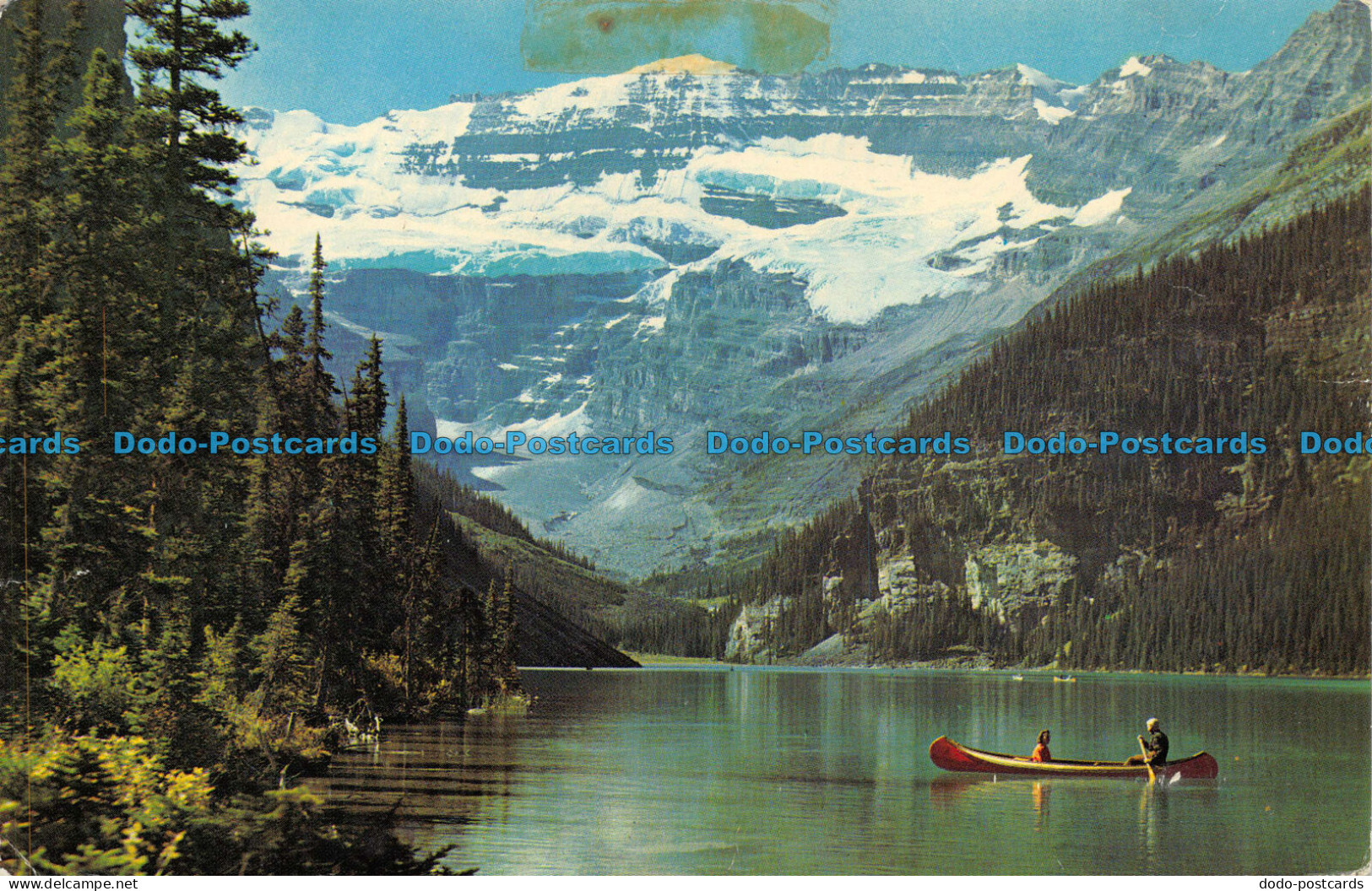 R081969 Canadian Rockies. Lake Louise And Victoria Glacier. Double L Color Produ - Monde