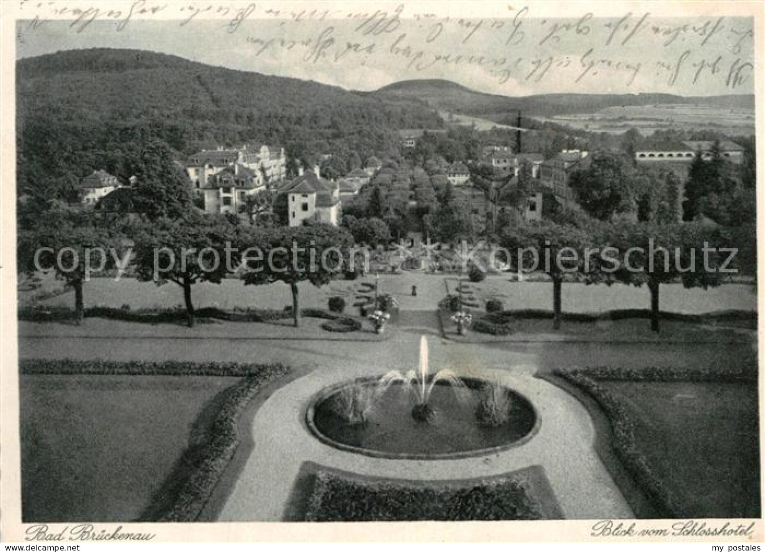 72967678 Bad Brueckenau Blick Vom Schlosshotel  Bad Brueckenau - Autres & Non Classés