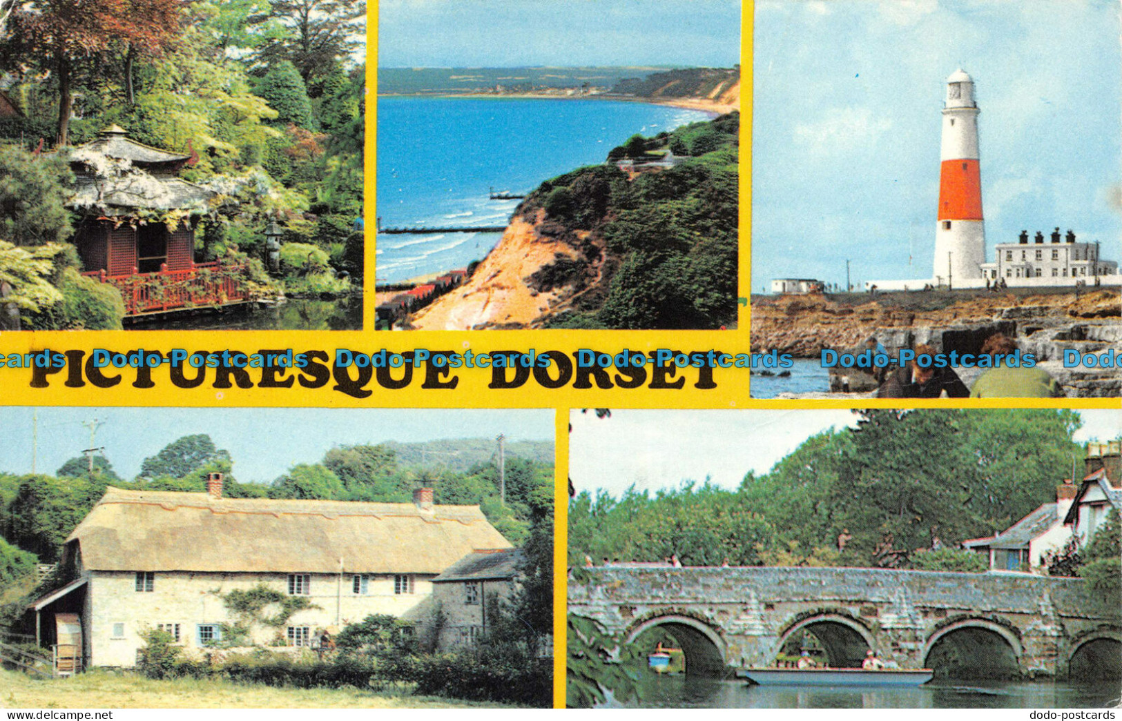 R082433 Picturesque Dorset. Multi View. Photo Precision. 1981 - Monde