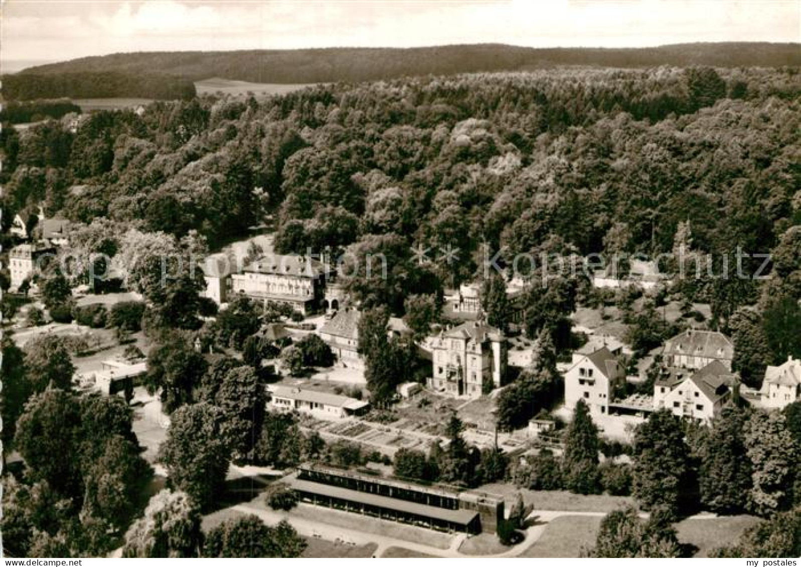 72967668 Bad Salzhausen Fliegeraufnahme Bad Salzhausen - Andere & Zonder Classificatie