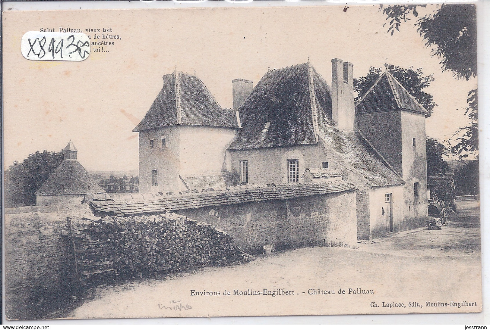 MOULINS-ENGILBERT- ENVIRONS DE- CHATEAU DE PALLUAU - Moulin Engilbert