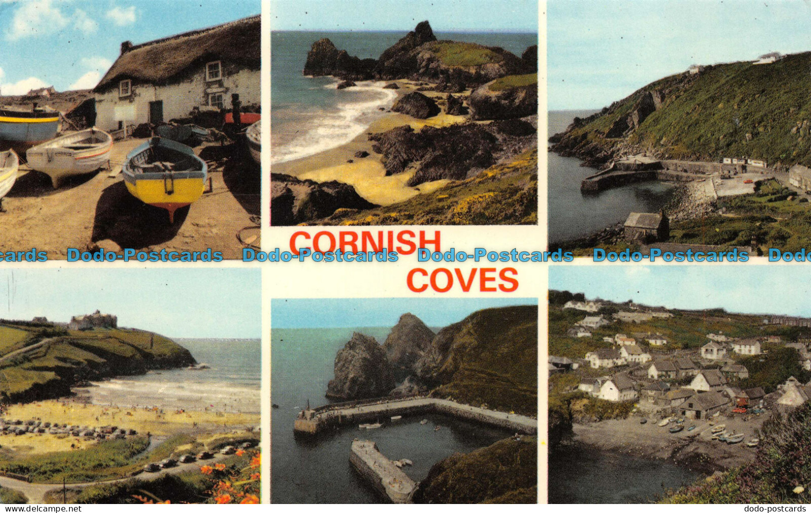 R082440 Cornish Coves. Multi View. Jarrold. Cotman Color - Monde