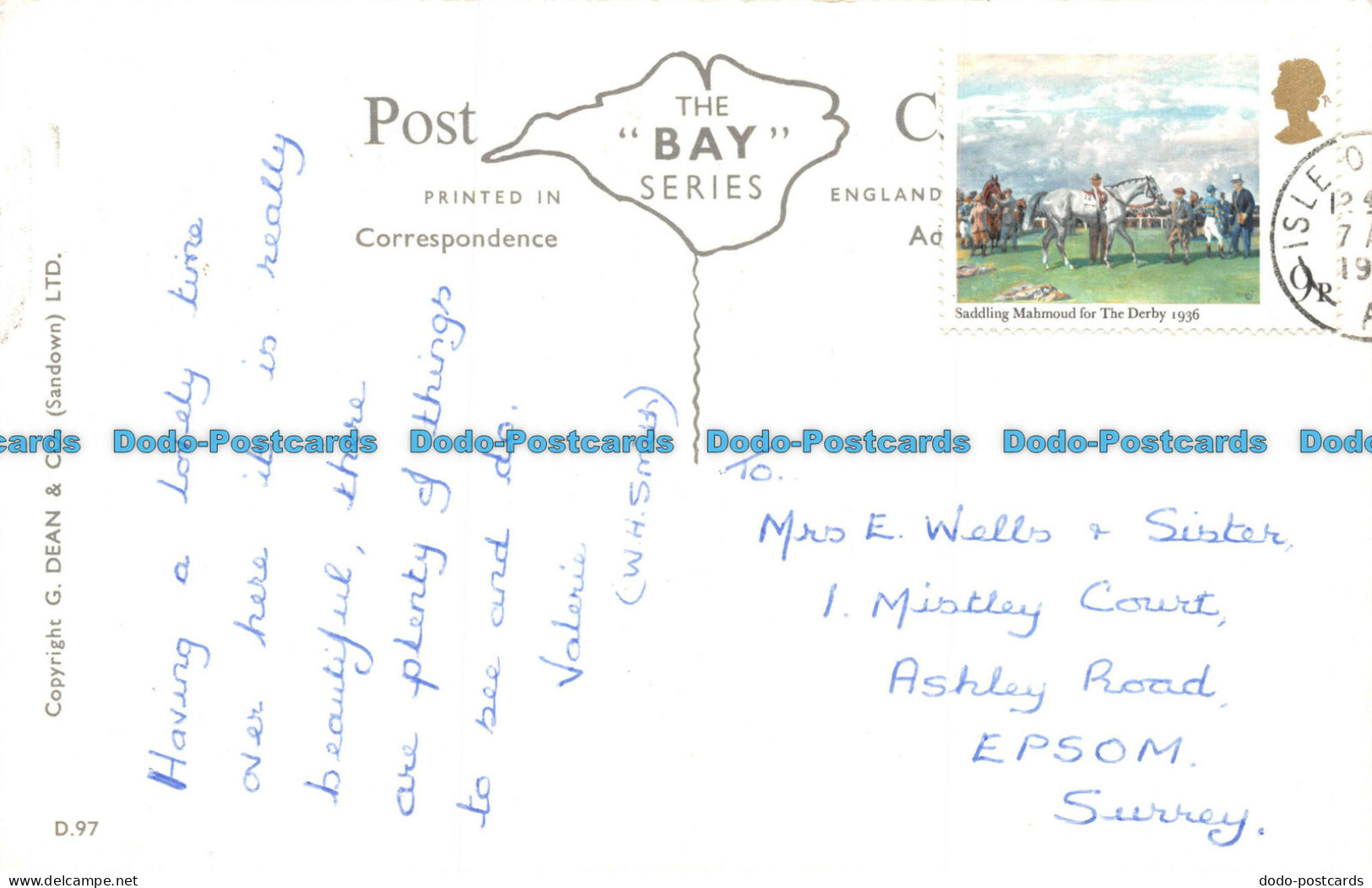 R082445 Picturesque Isle Of Wight. Multi View. Dean. The Bay - Monde