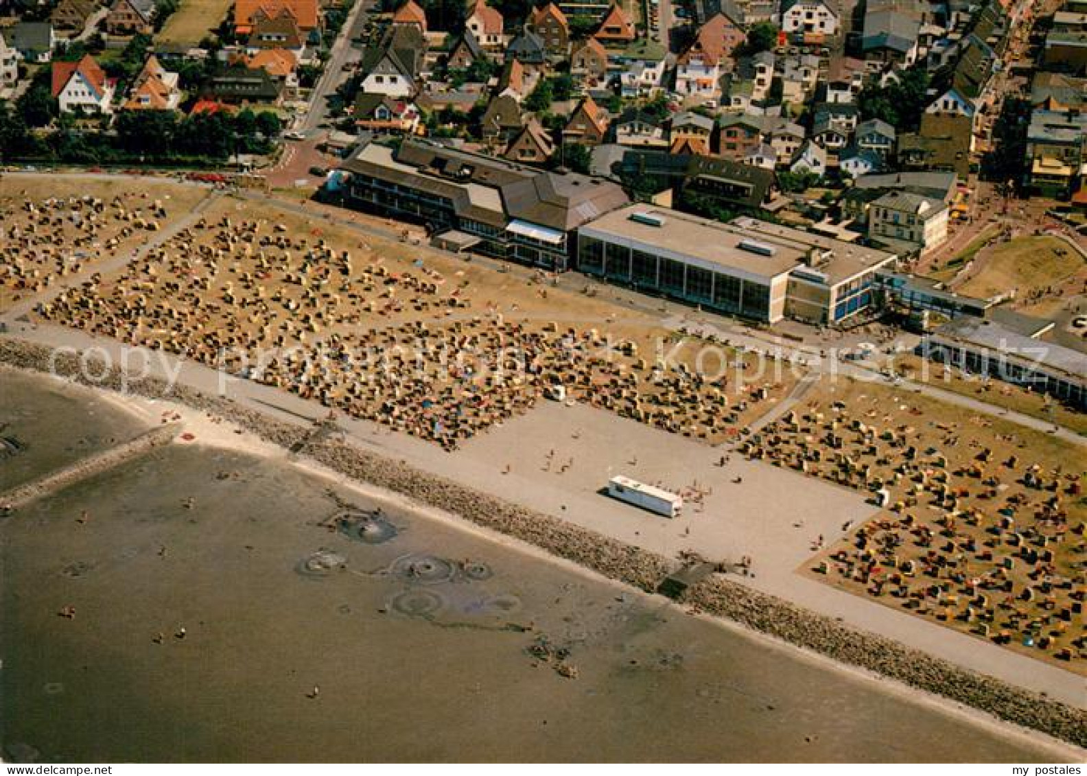 72966889 Buesum Nordseebad Fliegeraufnahme Mit Strand Buesum - Büsum