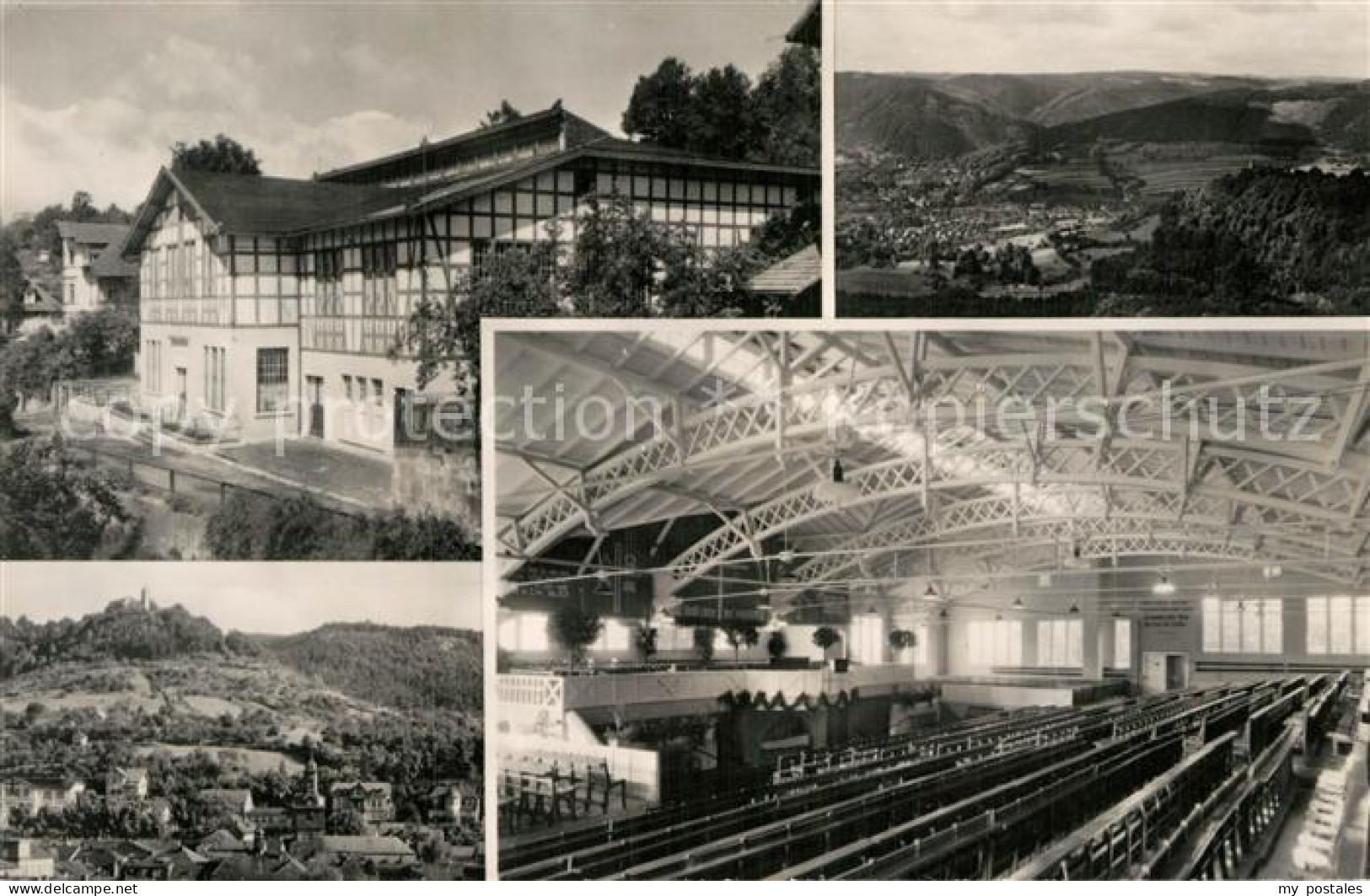 72966592 Bad Blankenburg Konferenzhalle Innenansicht Landschaftspanoramma Bad Bl - Bad Blankenburg