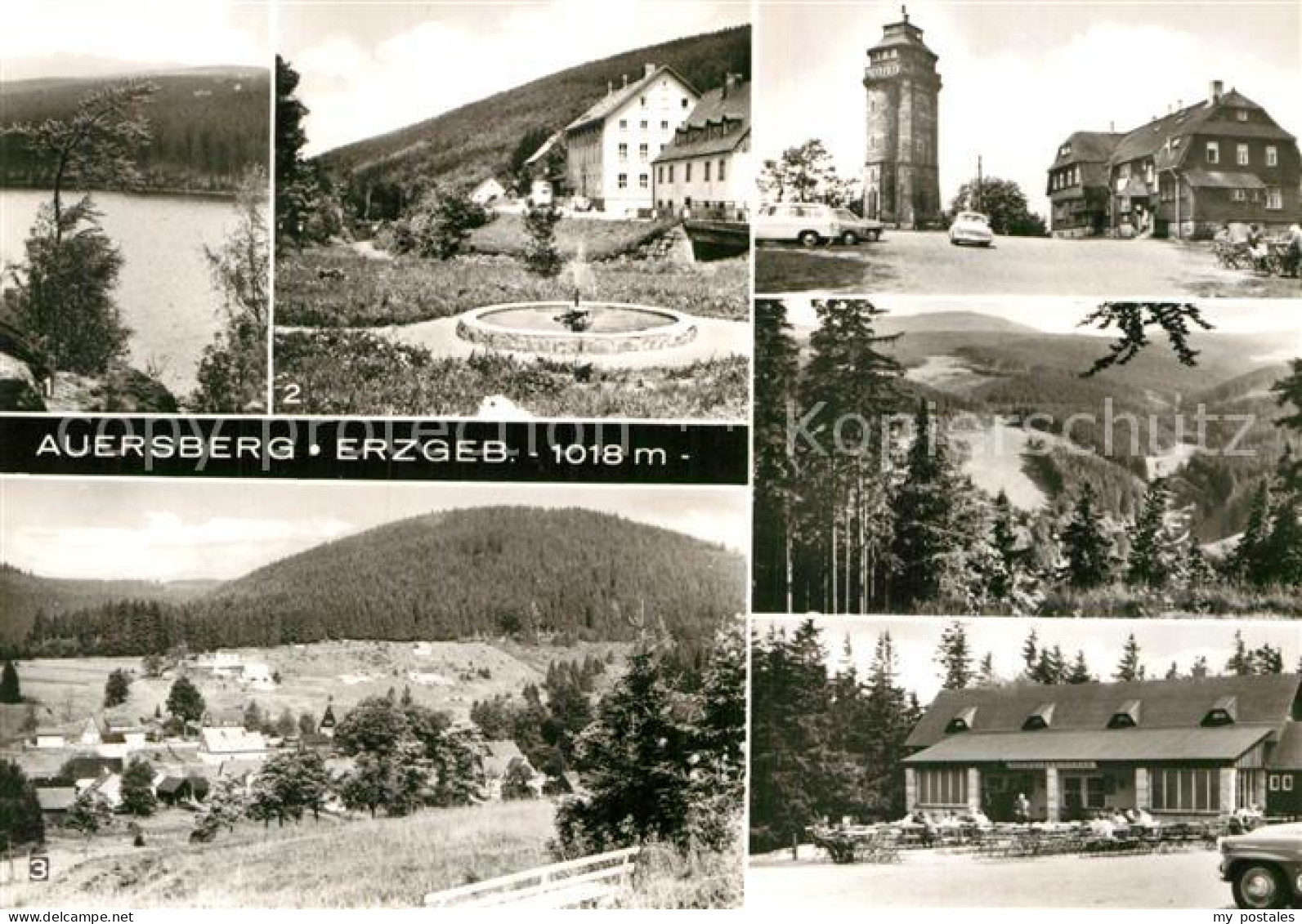 72965658 Auersberg Wildenthal Blick Von Talsperre Des Friedens Wildental Hotel A - Eibenstock