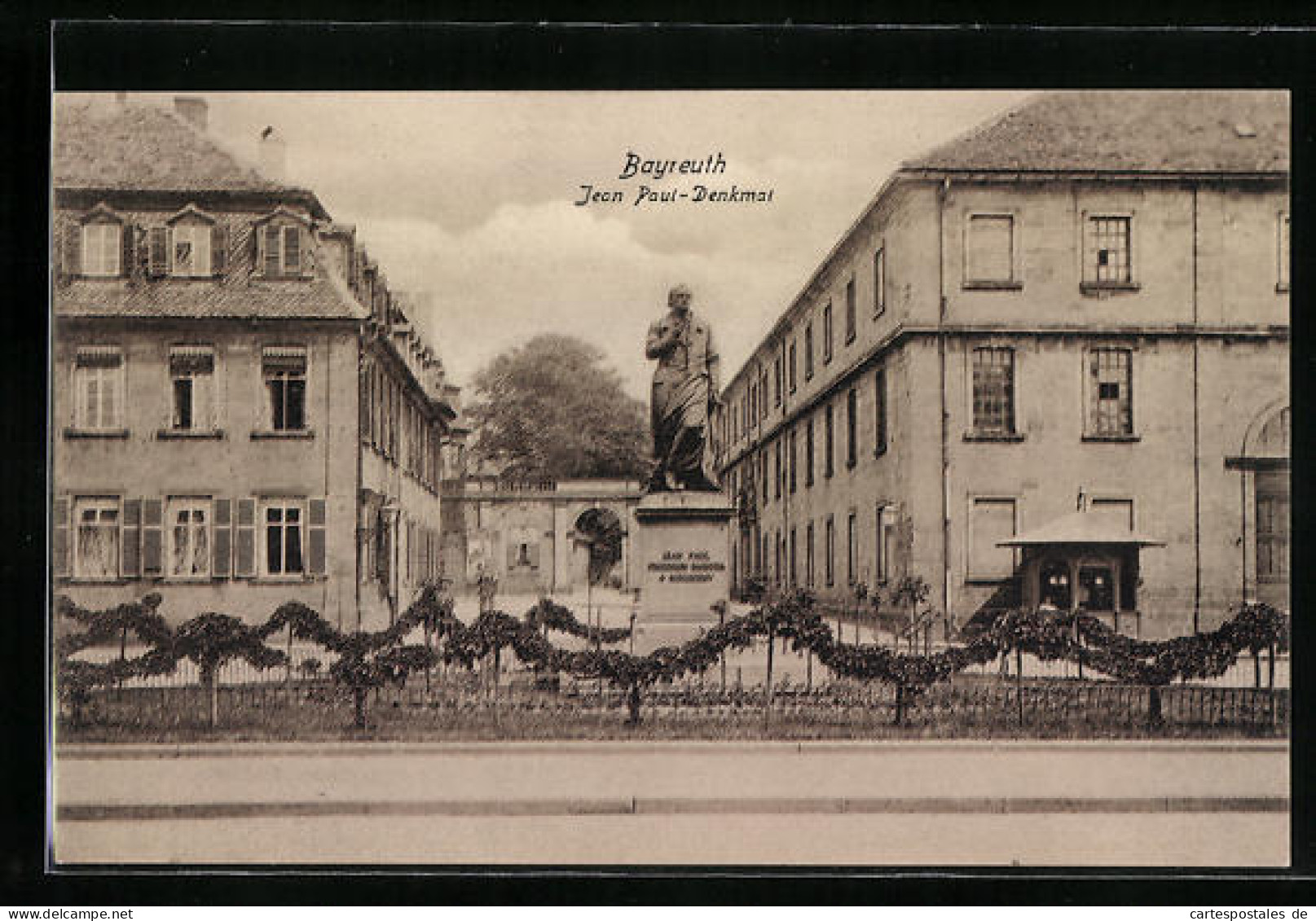 AK Bayreuth, Jean Paul-Denkmal  - Bayreuth