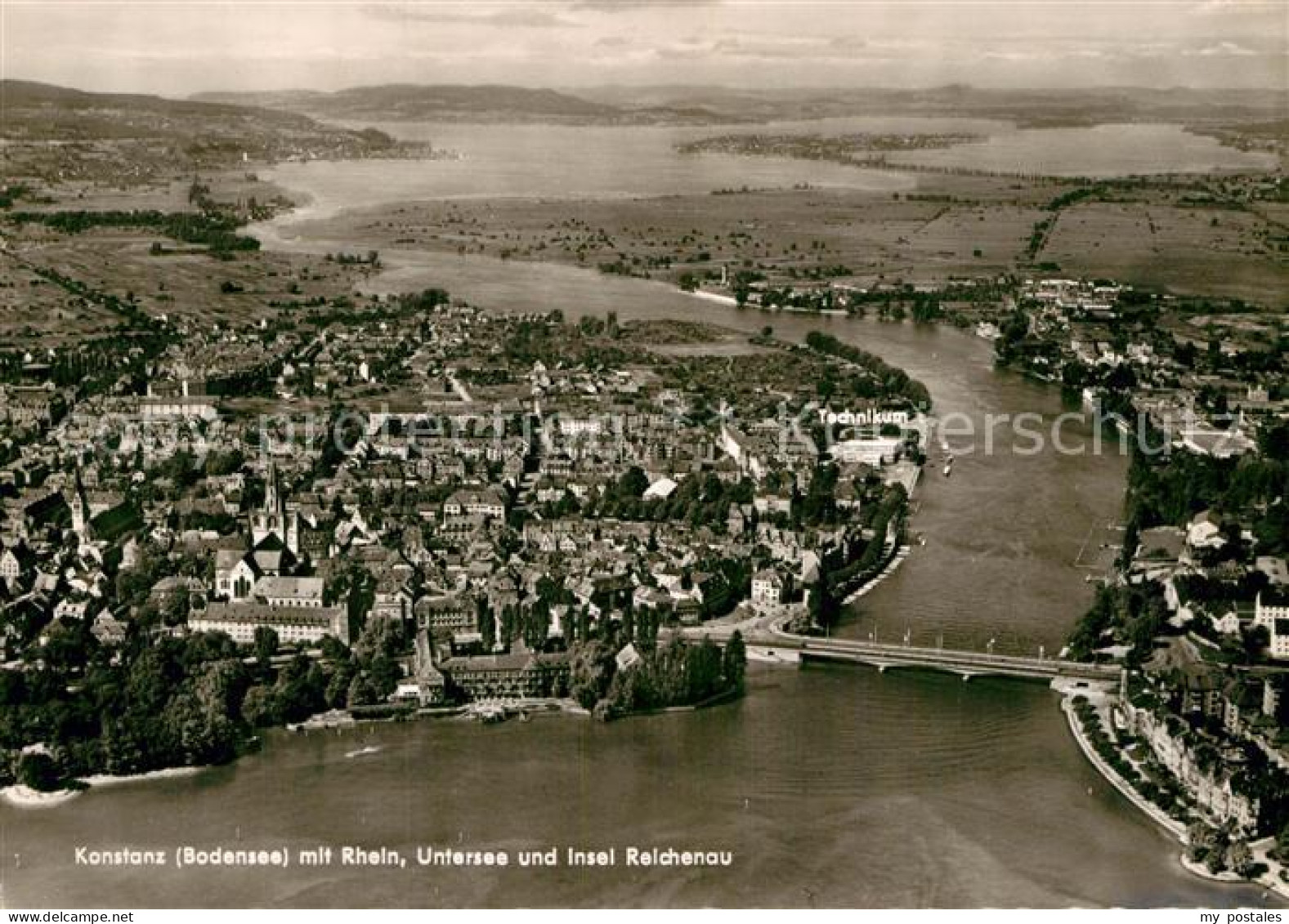 72964635 Konstanz Bodensee Mit Rhein Untersee Insel Reichenau Fliegeraufnahme Ko - Konstanz