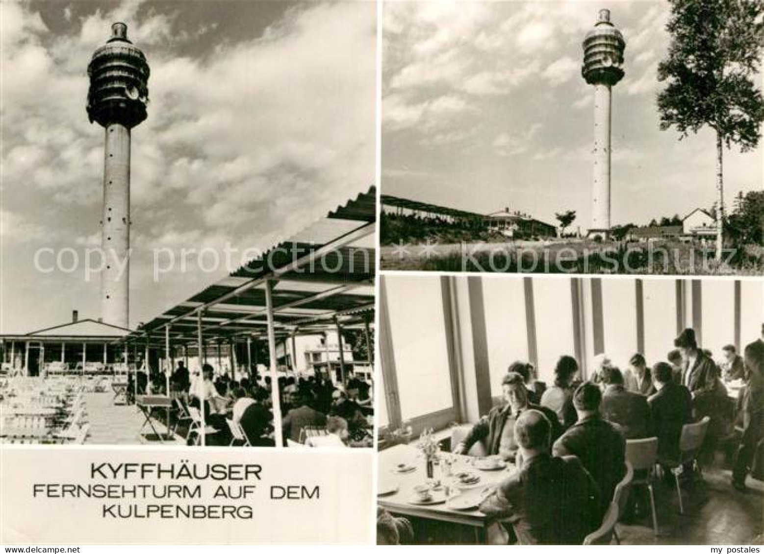 72963822 Kyffhaeuser Fernsehturm Auf Dem Kulpenberg Berggaststaette Restaurant K - Bad Frankenhausen