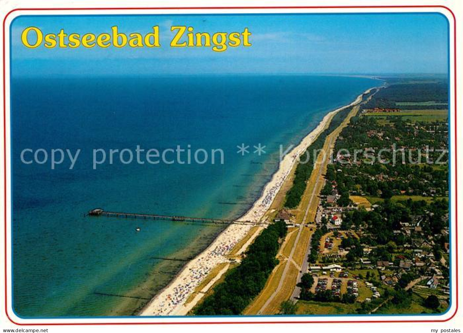 72962829 Zingst Ostseebad Fliegeraufnahme Zingst - Zingst