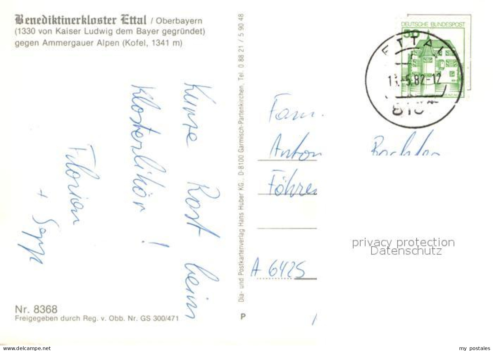 72962799 Ettal Benediktinerkloster Ettal Fliegeraufnahme Ettal - Sonstige & Ohne Zuordnung