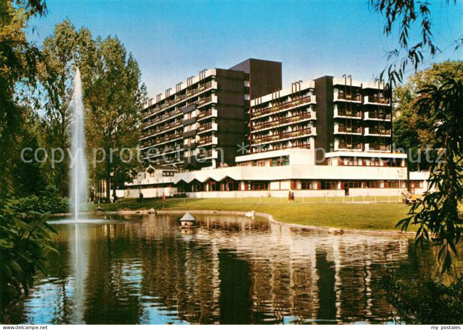 72962784 Bad Neustadt Kurpark Klinik Fontaene Bad Neustadt - Autres & Non Classés