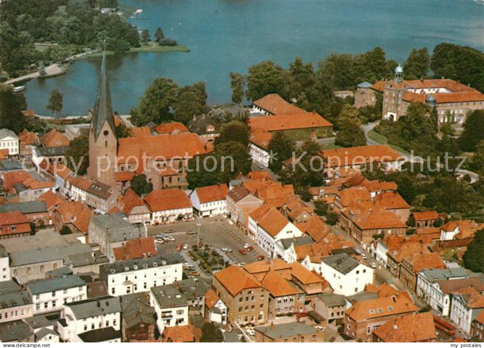 72962772 Eutin Fliegeraufnahme Mit Kirche Eutin - Eutin