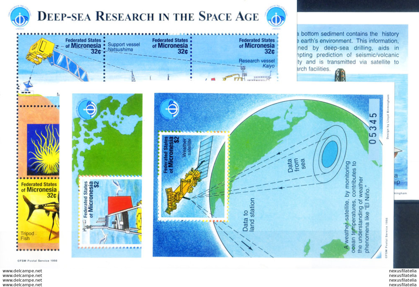 Ricerca Scientifica Nell'Oceano 1998. - Micronesia