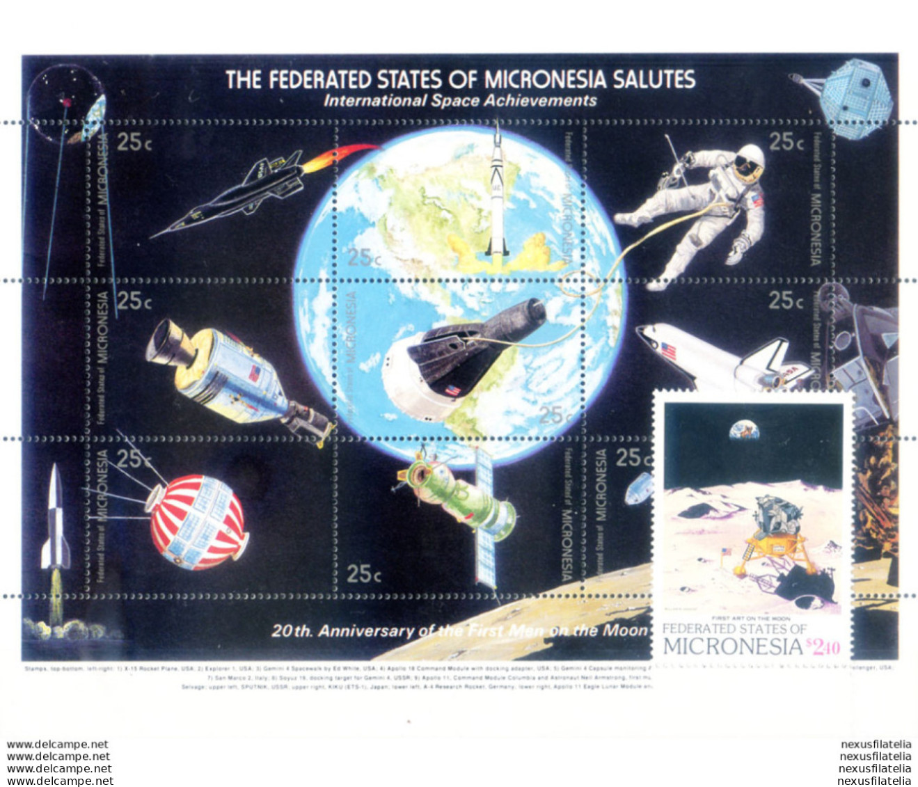 Astronautica 1989. - Mikronesien