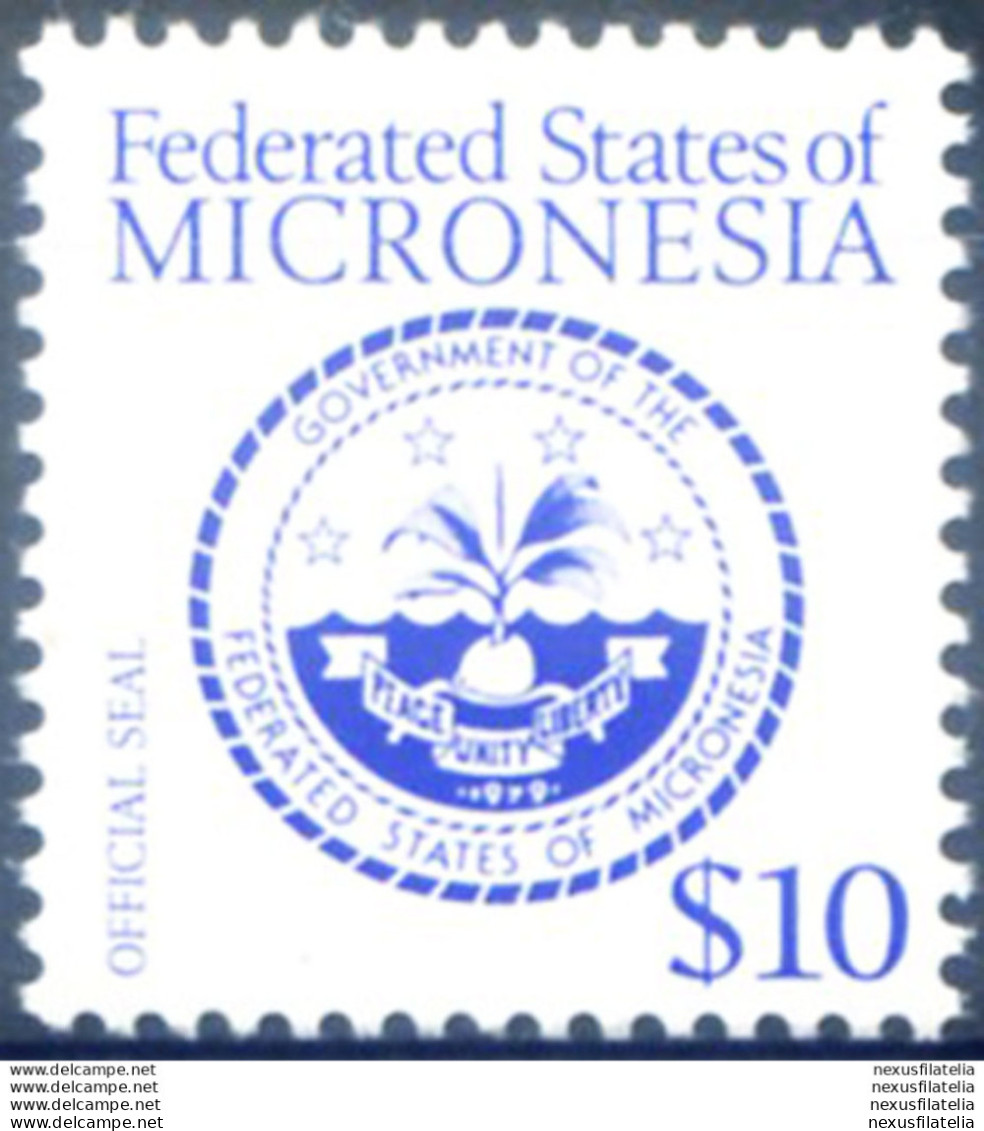 Definitiva. Stemma 1985. - Micronesia