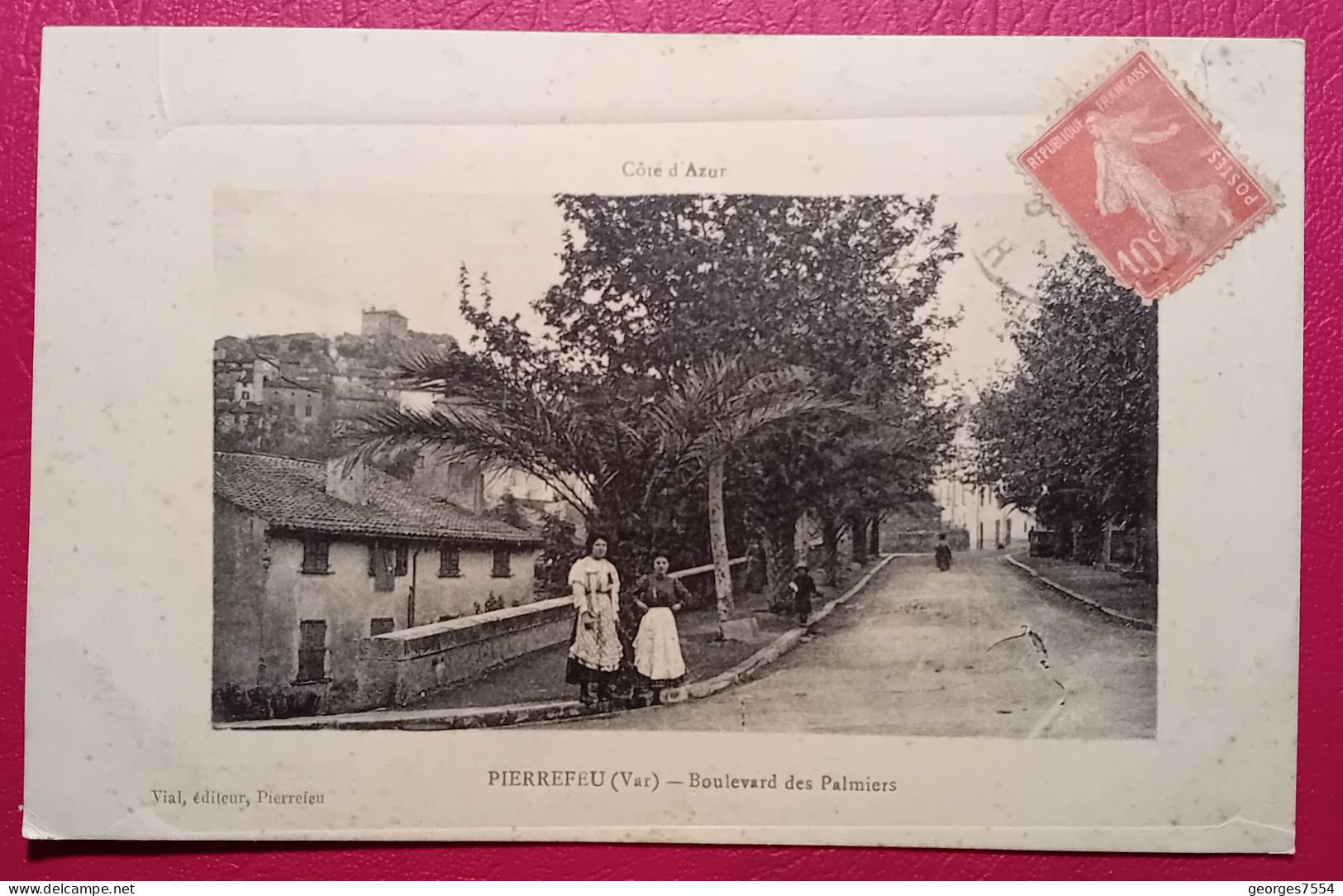 83  - PIERREFEU  - BOULEVARD DES PALMIERS - Autres & Non Classés