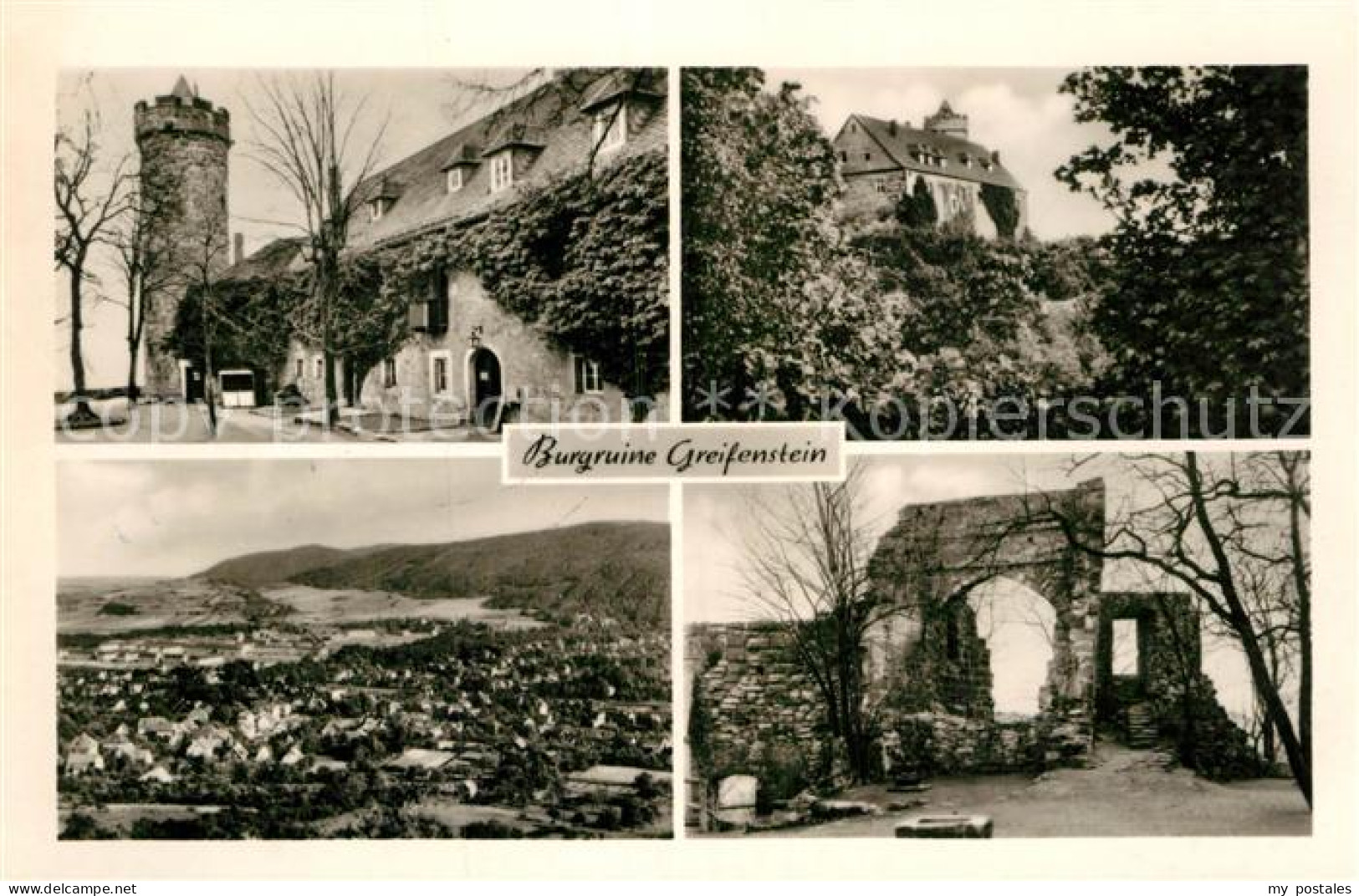 72962087 Bad Blankenburg Burgruine Greifenstein Bad Blankenburg - Bad Blankenburg