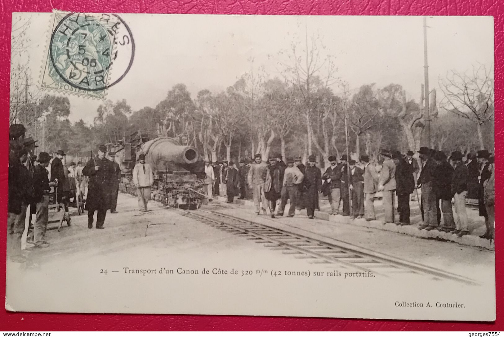 83  - TOULON - TRANSPORT D'UN CANON DE COTE - Toulon