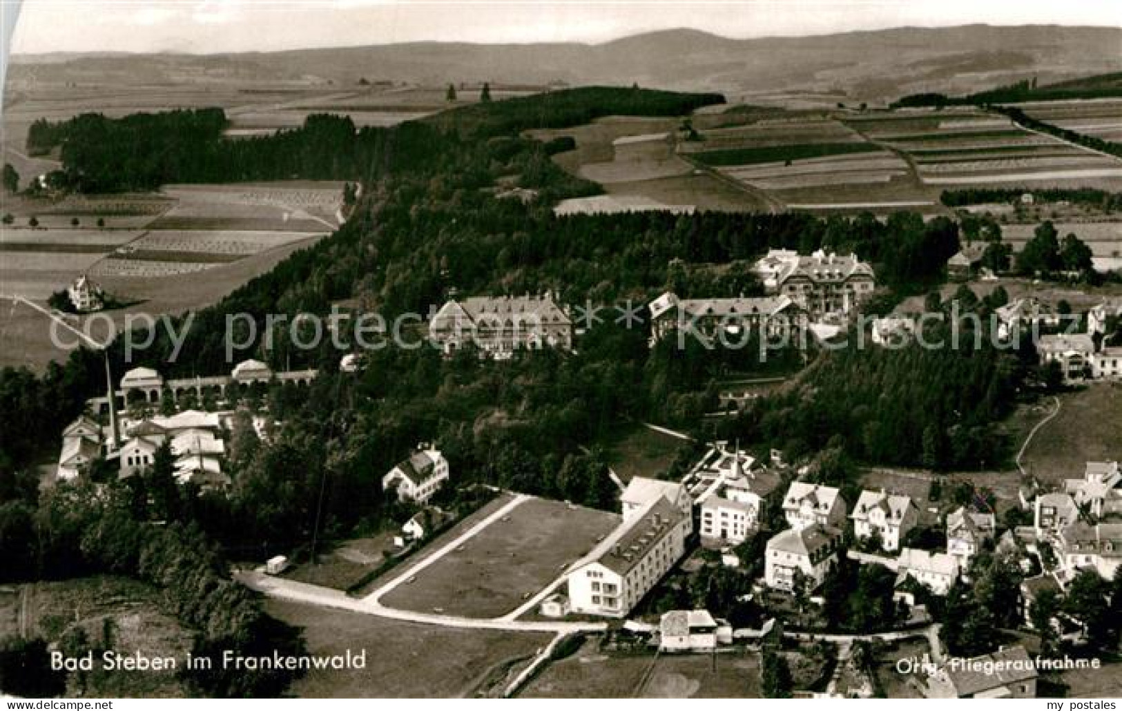 72961967 Bad Steben Im Frankenwald Original Fliegeraufnahme Bad Steben - Bad Steben