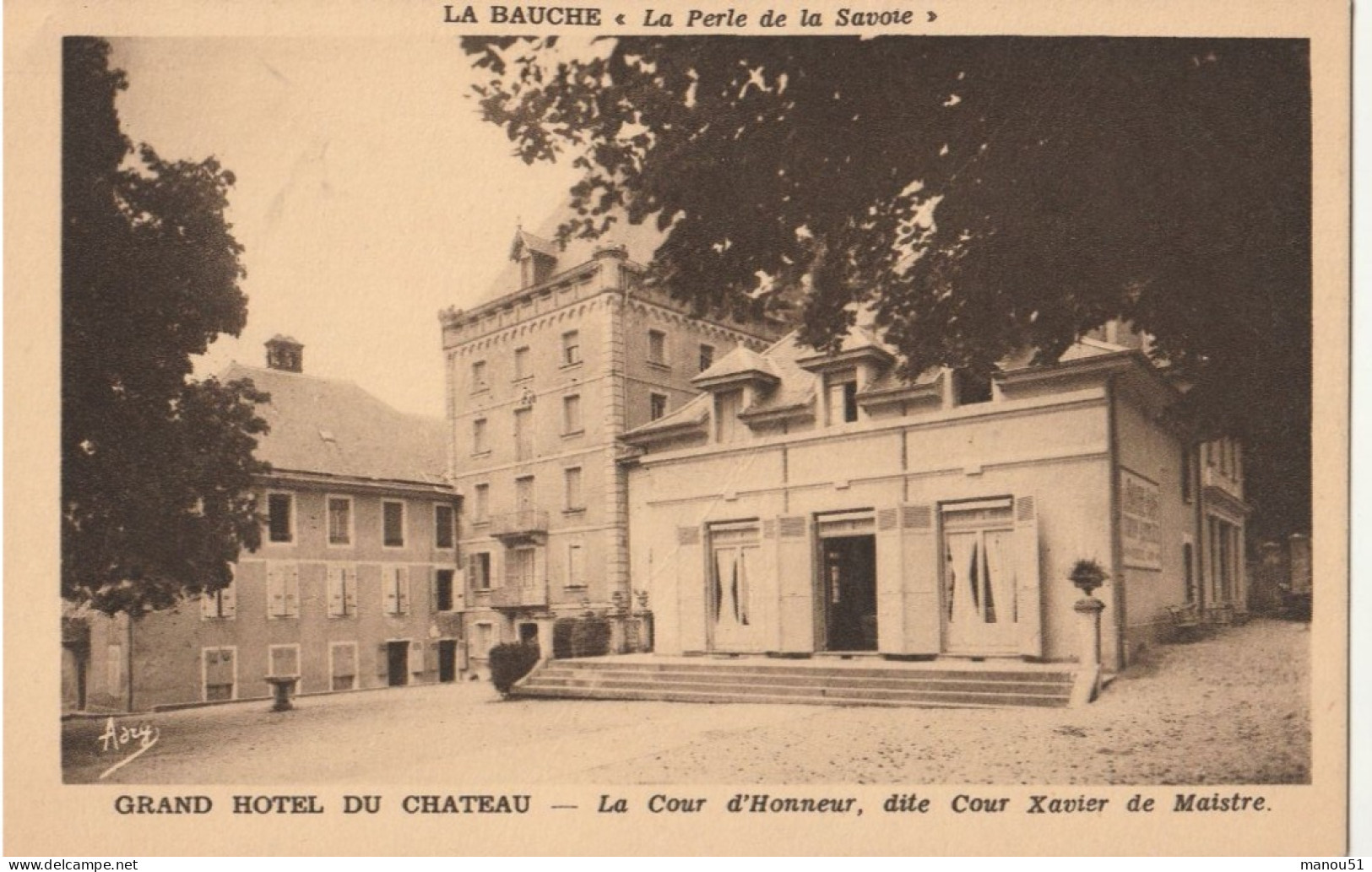 LA BAUCHE  Grand Hôtel Du Château - Andere & Zonder Classificatie