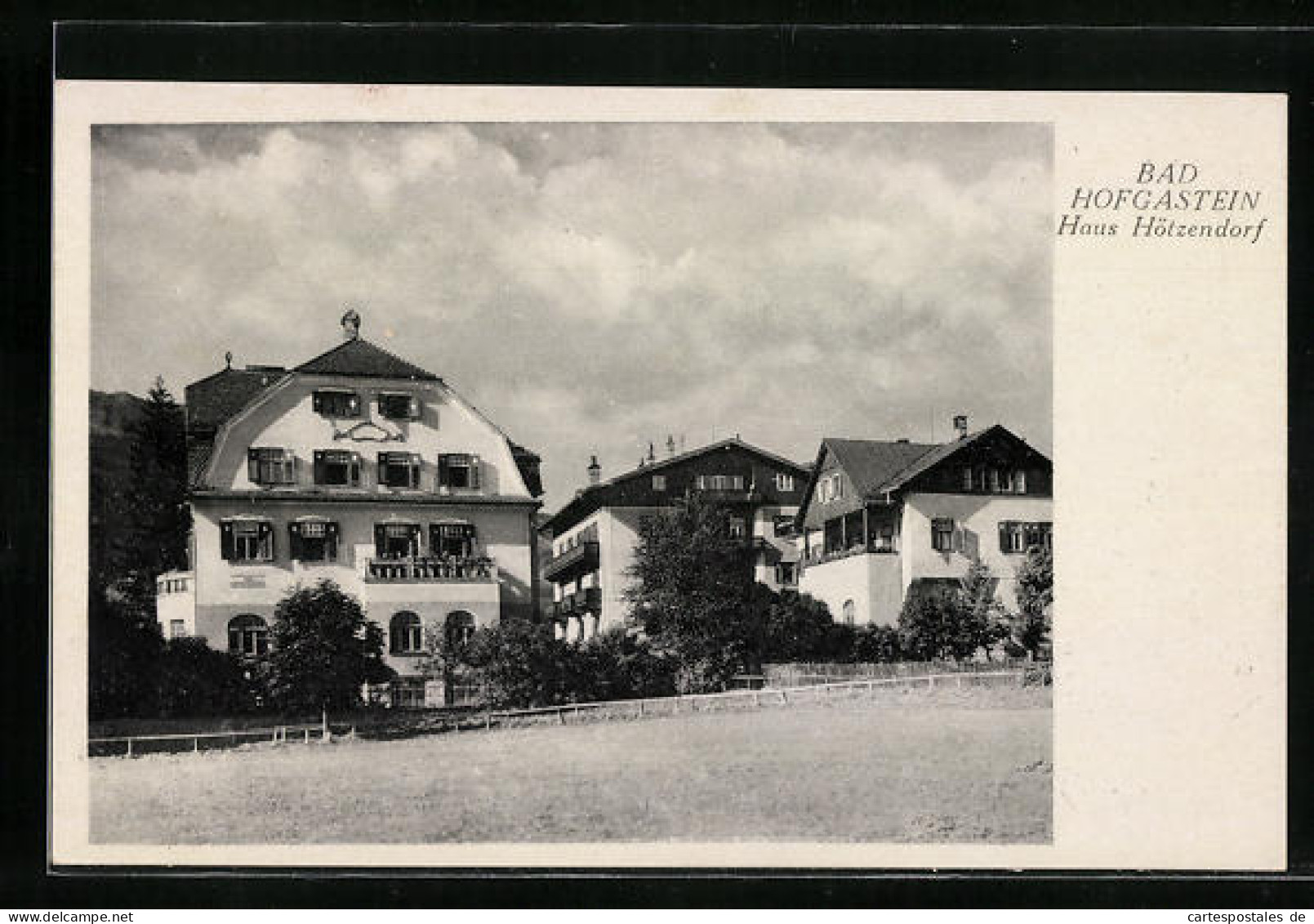 AK Bad Hofgastein, Haus Hötzendorf  - Autres & Non Classés