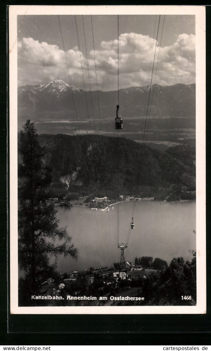 AK Annenheim Am Ossiachersee, Kanzelbahn  - Funicolari