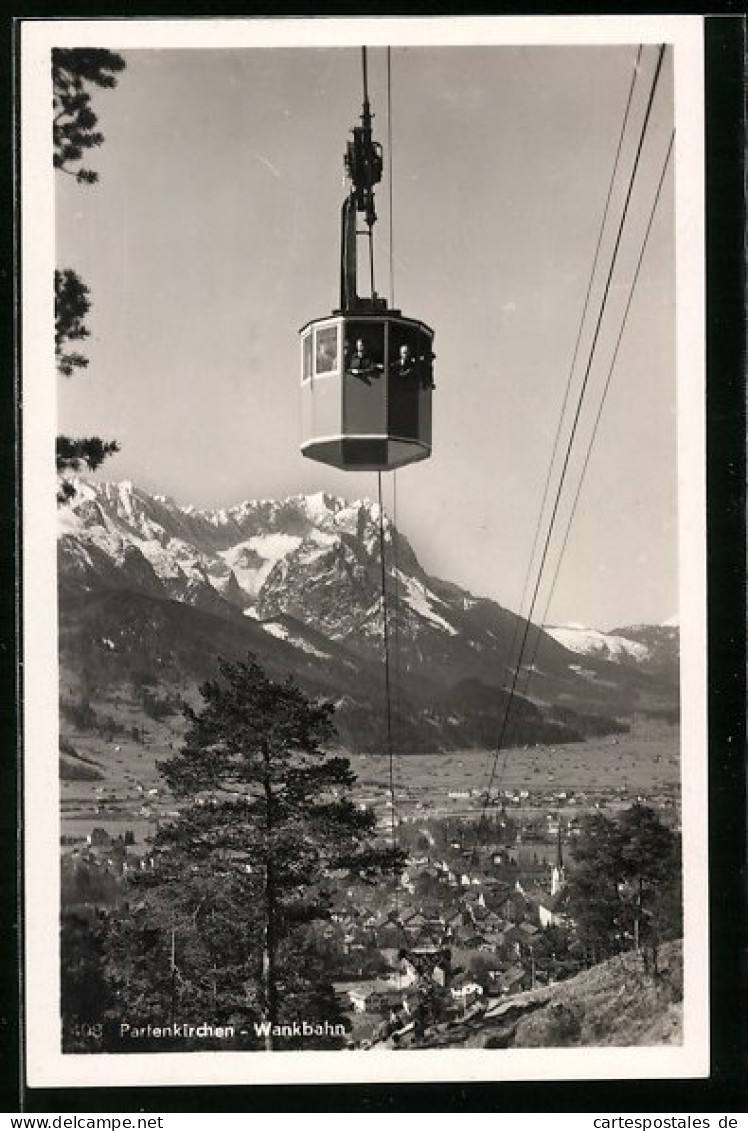 AK Partenkirchen, Wankbahn  - Funiculaires