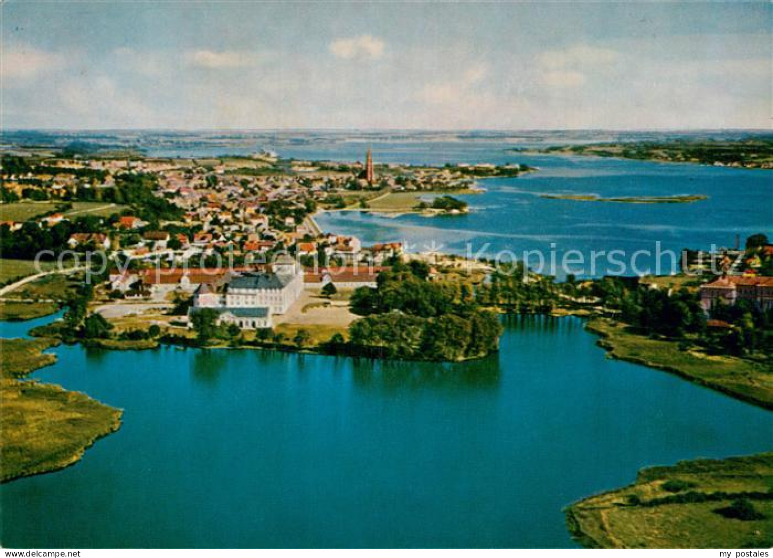 72961730 Schleswig Holstein Fliegeraufnahme Schloss Gottorp Schleswig - Schleswig