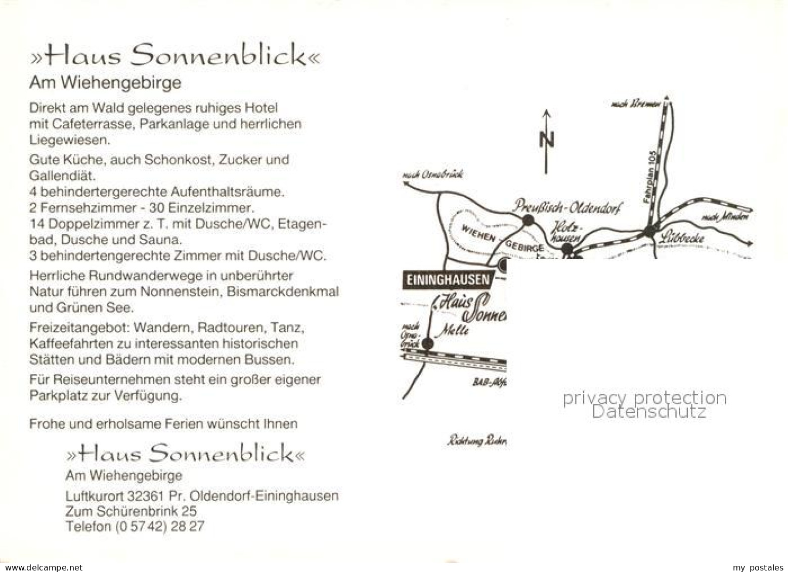 72961418 Eininghausen Haus Sonnenblick  Eininghausen - Getmold