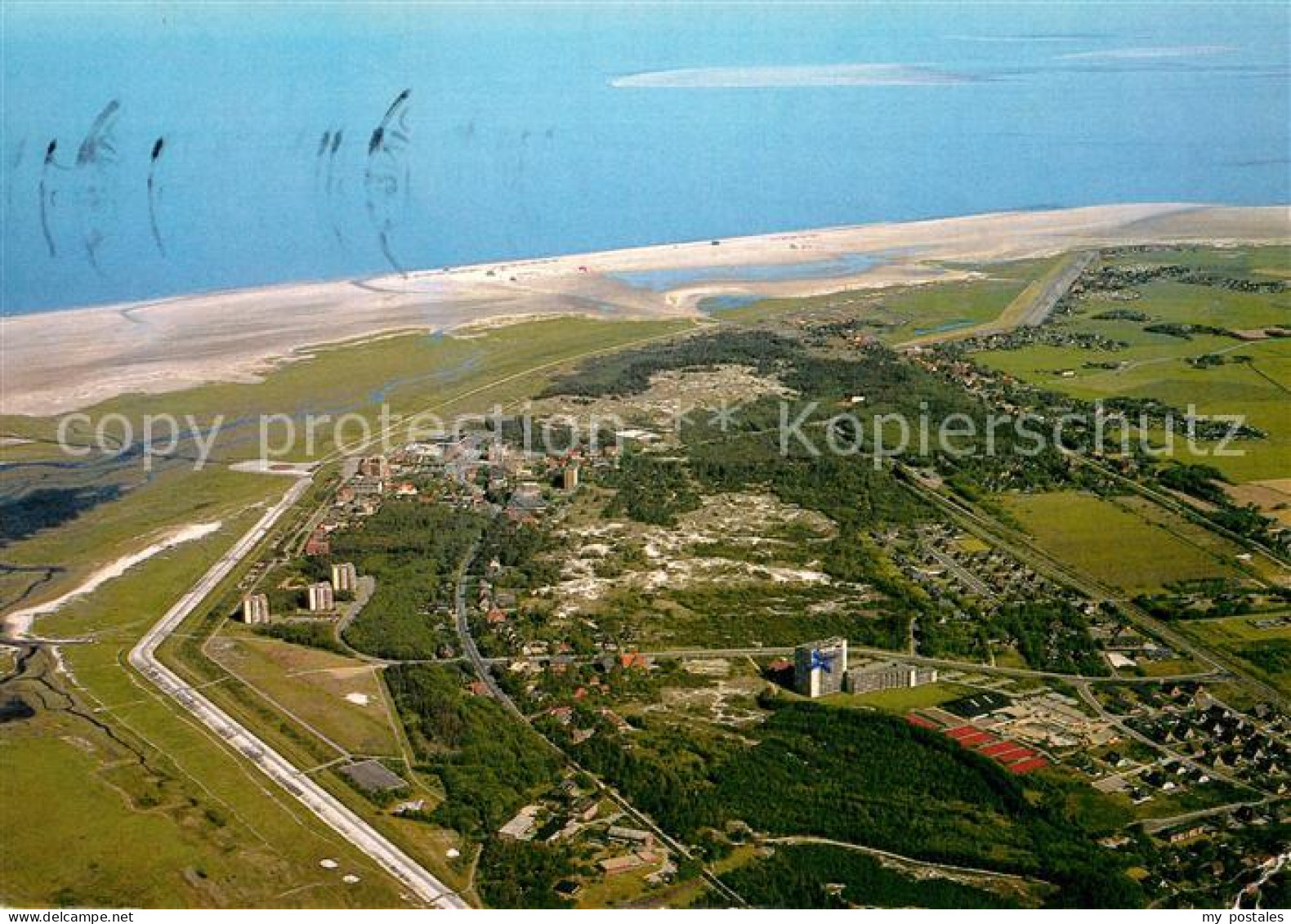 72961406 St Peter-Ording Fliegeraufnahme St. Peter-Ording - St. Peter-Ording