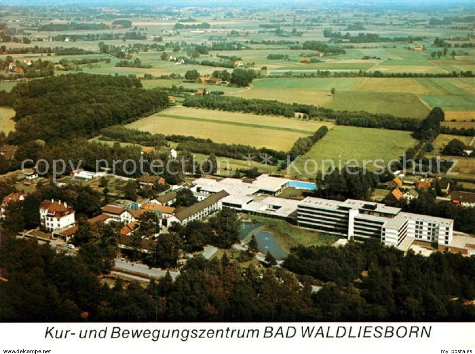 72961397 Bad Waldliesborn Kur- Und Bewegungszentrum Fliegeraufnahme Bad Waldlies - Lippstadt