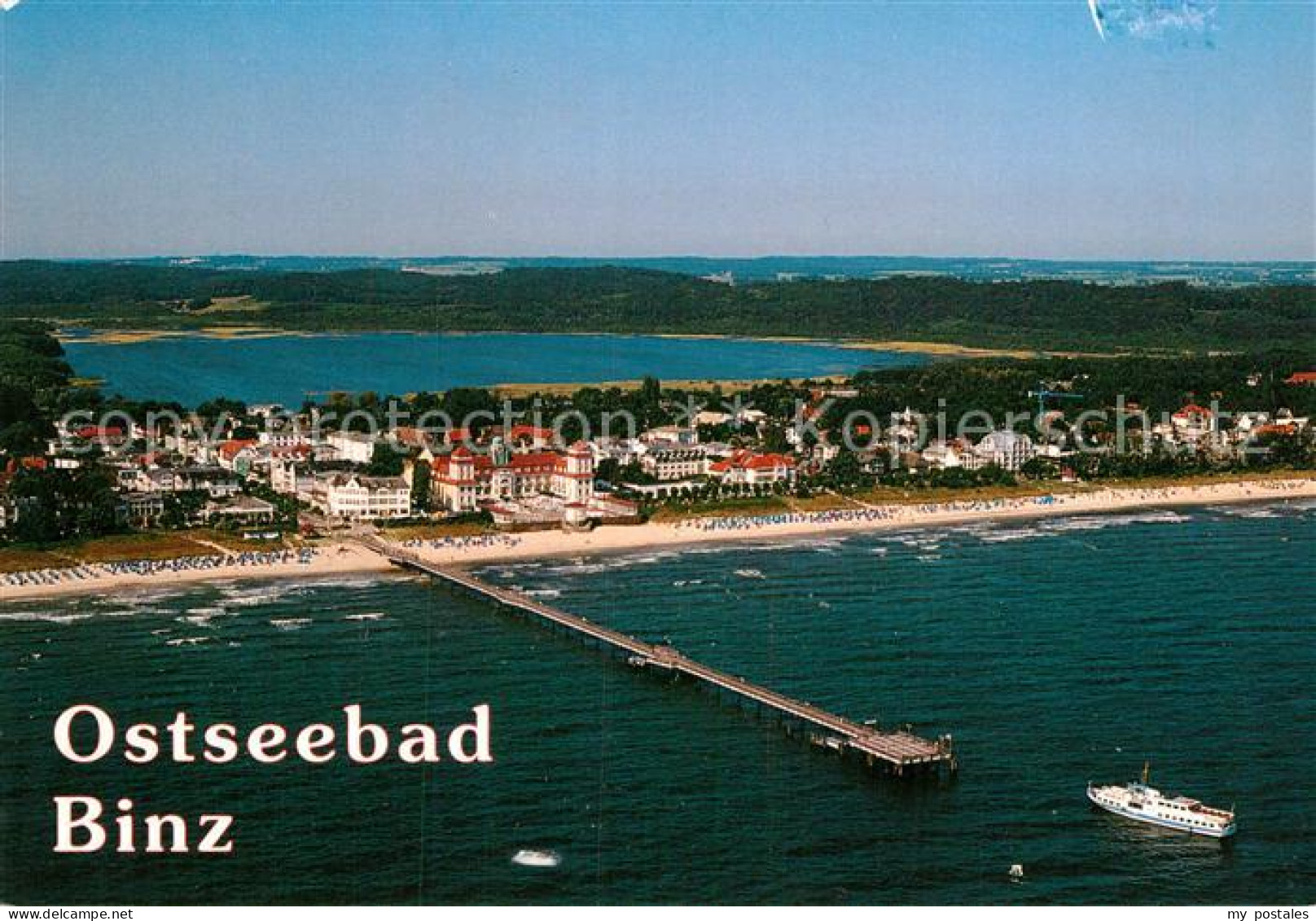 72961292 Binz Ruegen Fliegeraufnahme Binz - Other & Unclassified