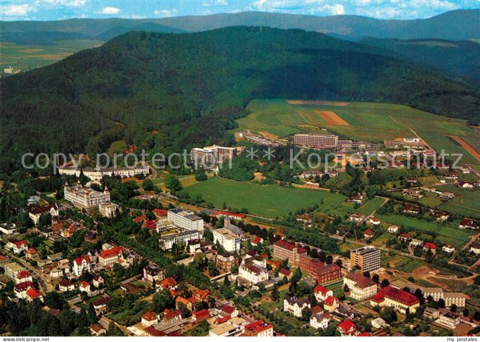 72961234 Bad Wildungen Kurviertel Fliegeraufnahme Albertshausen - Bad Wildungen