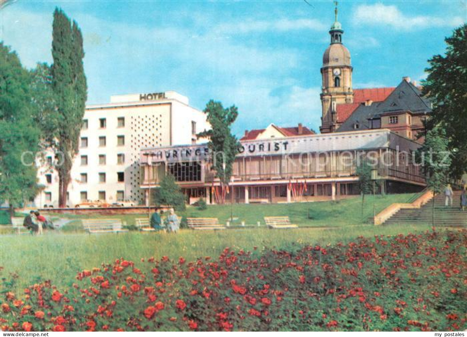 72961077 Suhl Thueringer Wald Interhotel Thueringen Tourist Kirche Suhl - Suhl