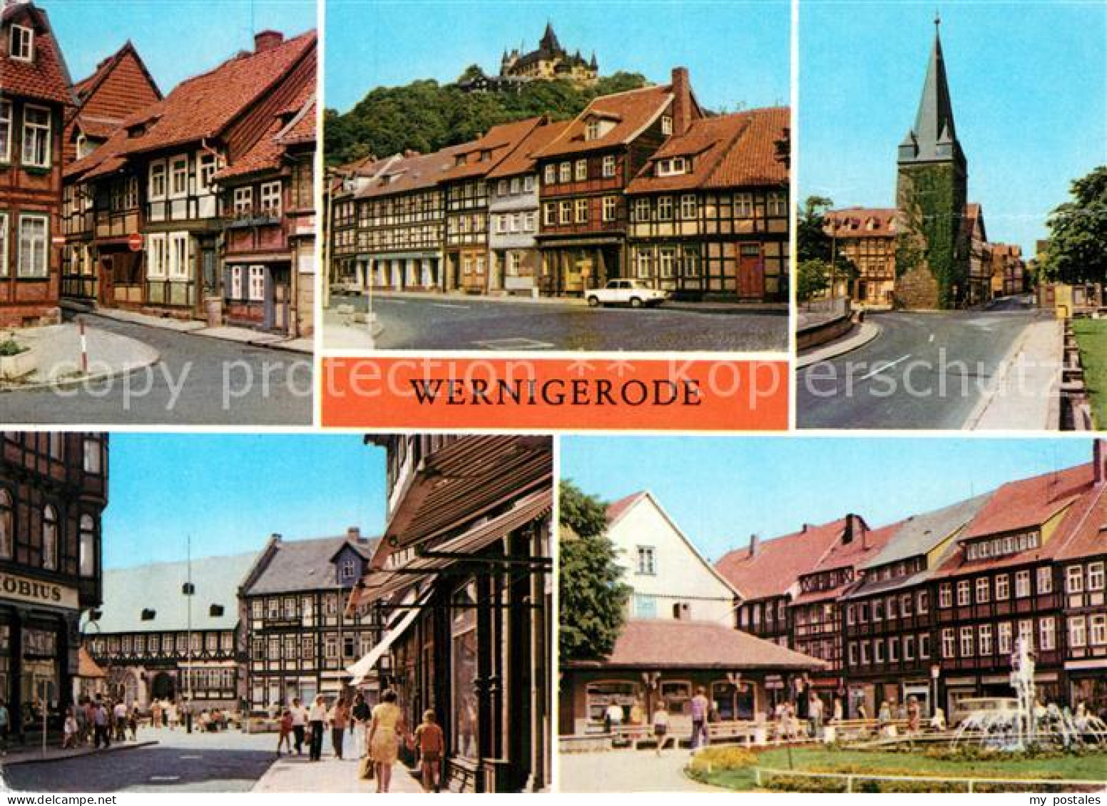 72961024 Wernigerode Harz Kleinste Haus Der Stadt Feudalmuseum Schloss Westernto - Wernigerode