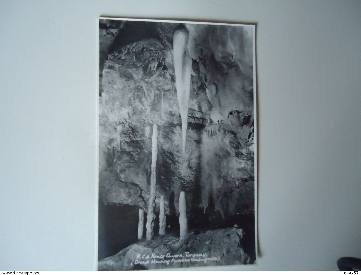 UNITED KINGDOM   POSTCARDS    Kents Cavern Prehistoric Caves MORE  PURHASES 10% DISCOUNT - Altri & Non Classificati