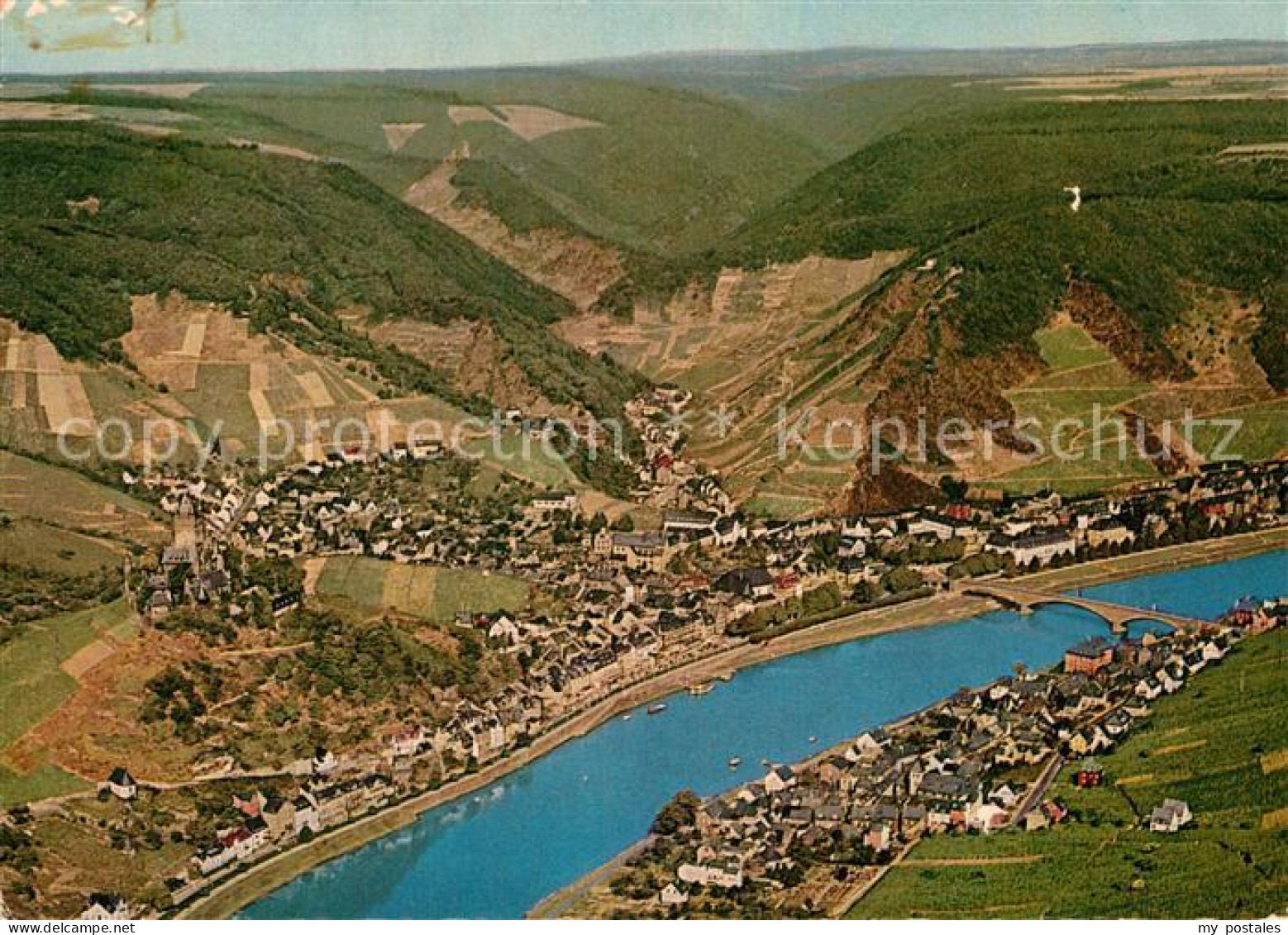 72960136 Cochem Mosel Fliegeraufnahme Cochem - Cochem