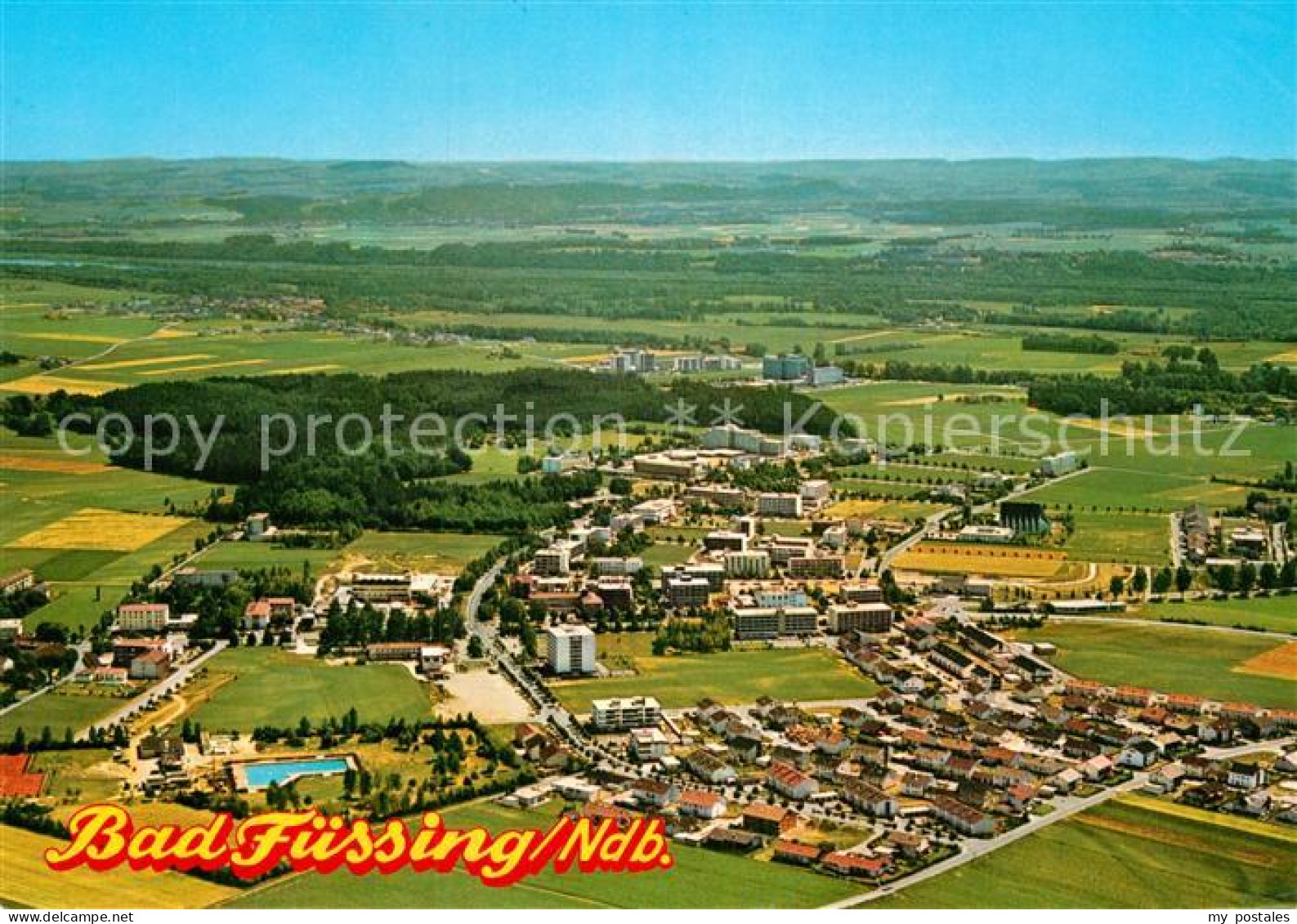 72960120 Bad Fuessing Fliegeraufnahme Aigen - Bad Füssing