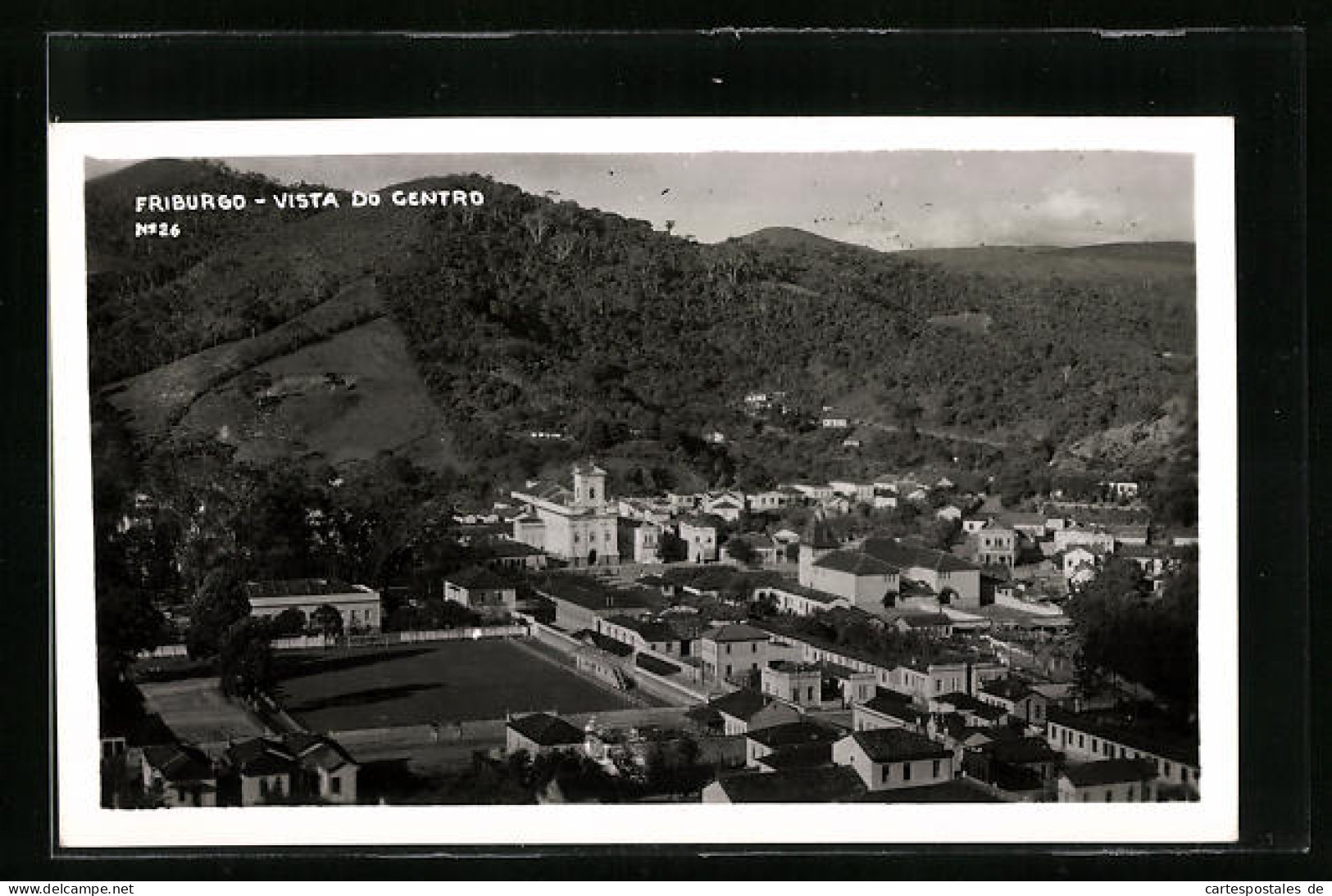 AK Friburgo, Vista De Centro  - Sonstige & Ohne Zuordnung