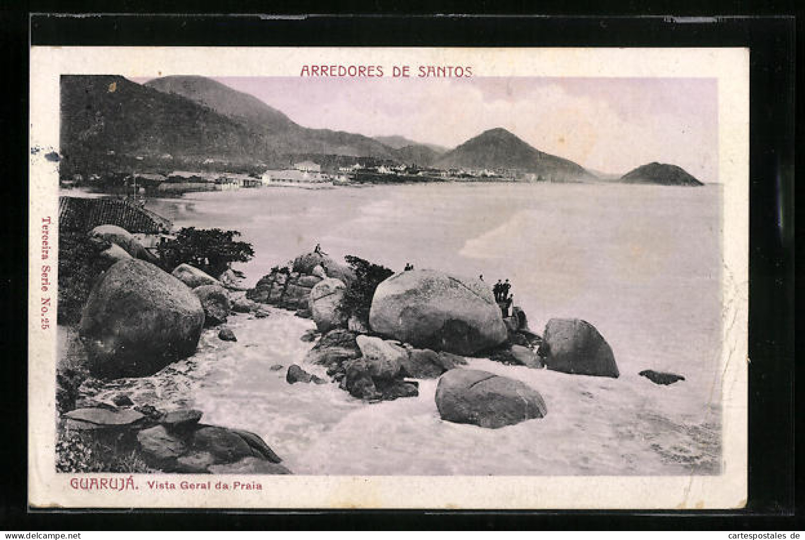 AK Guaruja, Vista Geral Da Praia  - Sonstige & Ohne Zuordnung