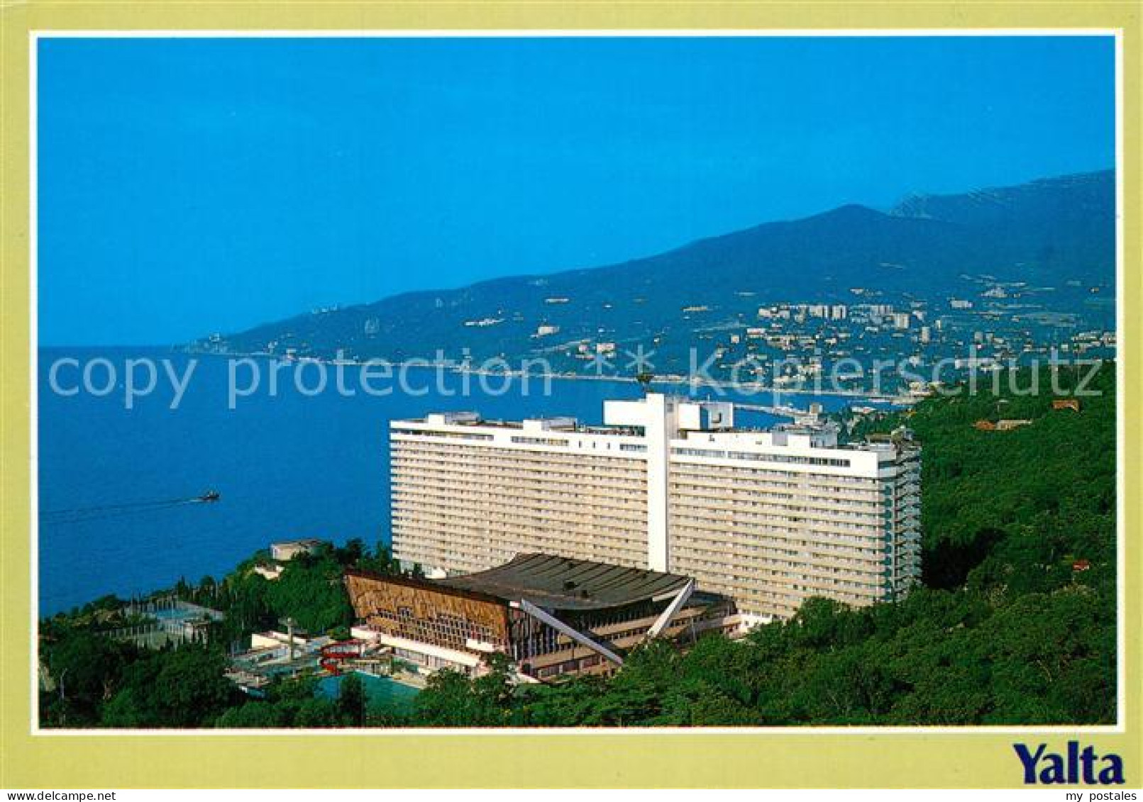 72959981 Jalta Yalta Krim Crimea Yalta Hotel Fliegeraufnahme  - Ukraine