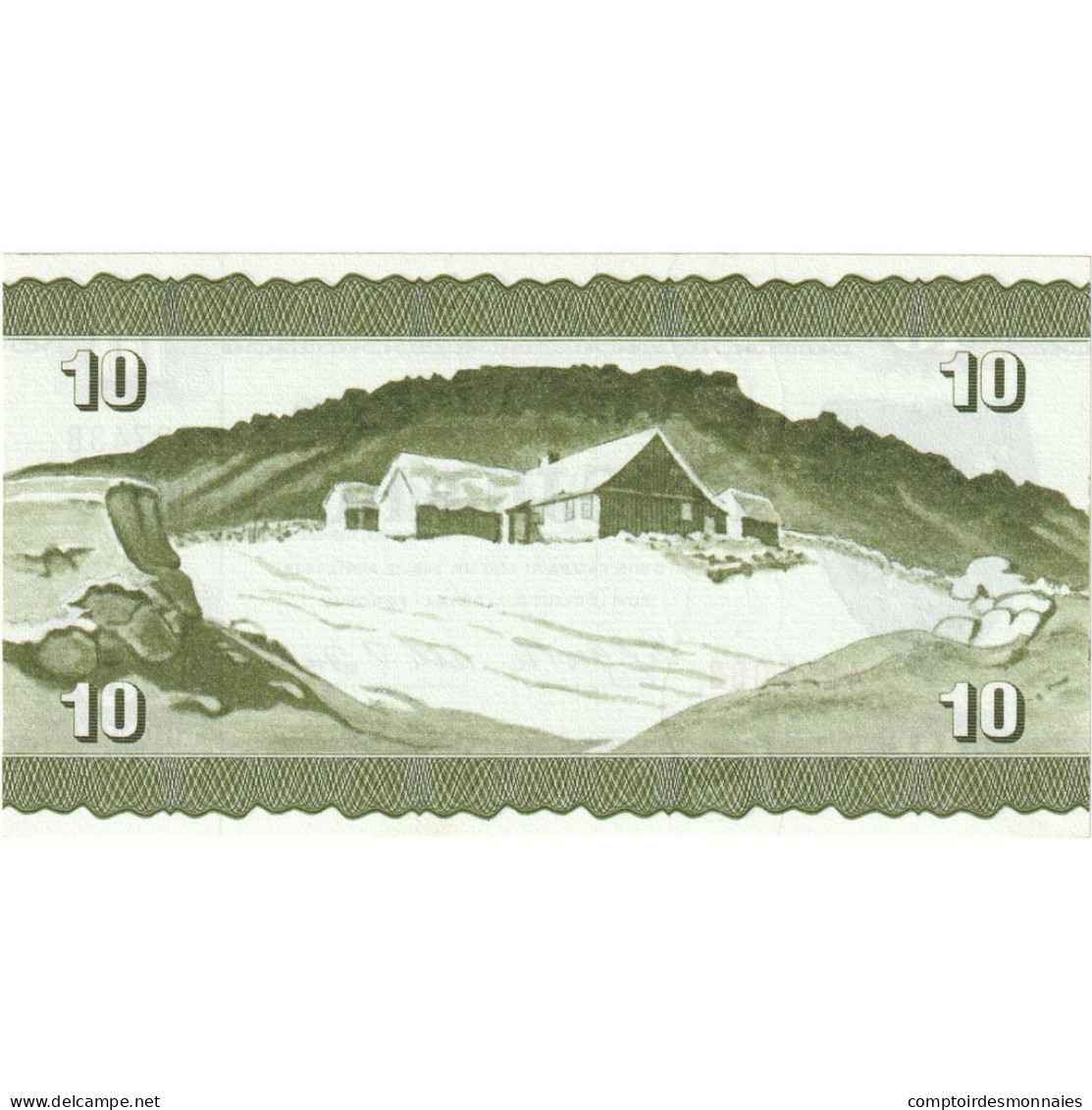 Îles Féroé, 10 Kronur, 1949, NEUF - Islas Faeroes