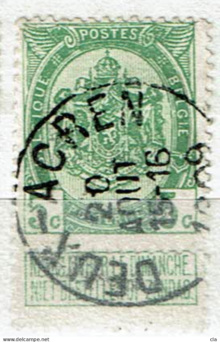 83  Obl  Deux-Acren  + 8 - 1893-1907 Stemmi