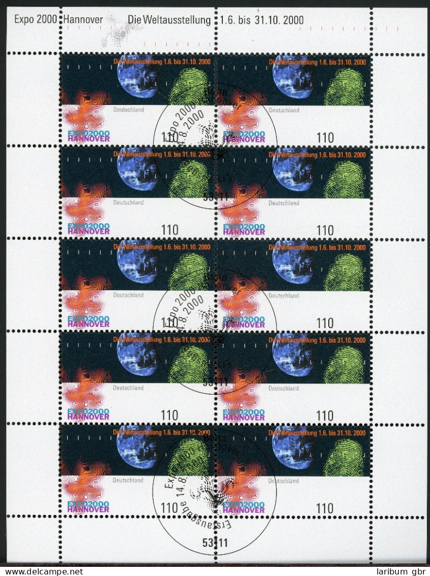 BRD 2130 Zehnerbogen Bonn Ersttagssonderstempel #GQ423 - Other & Unclassified