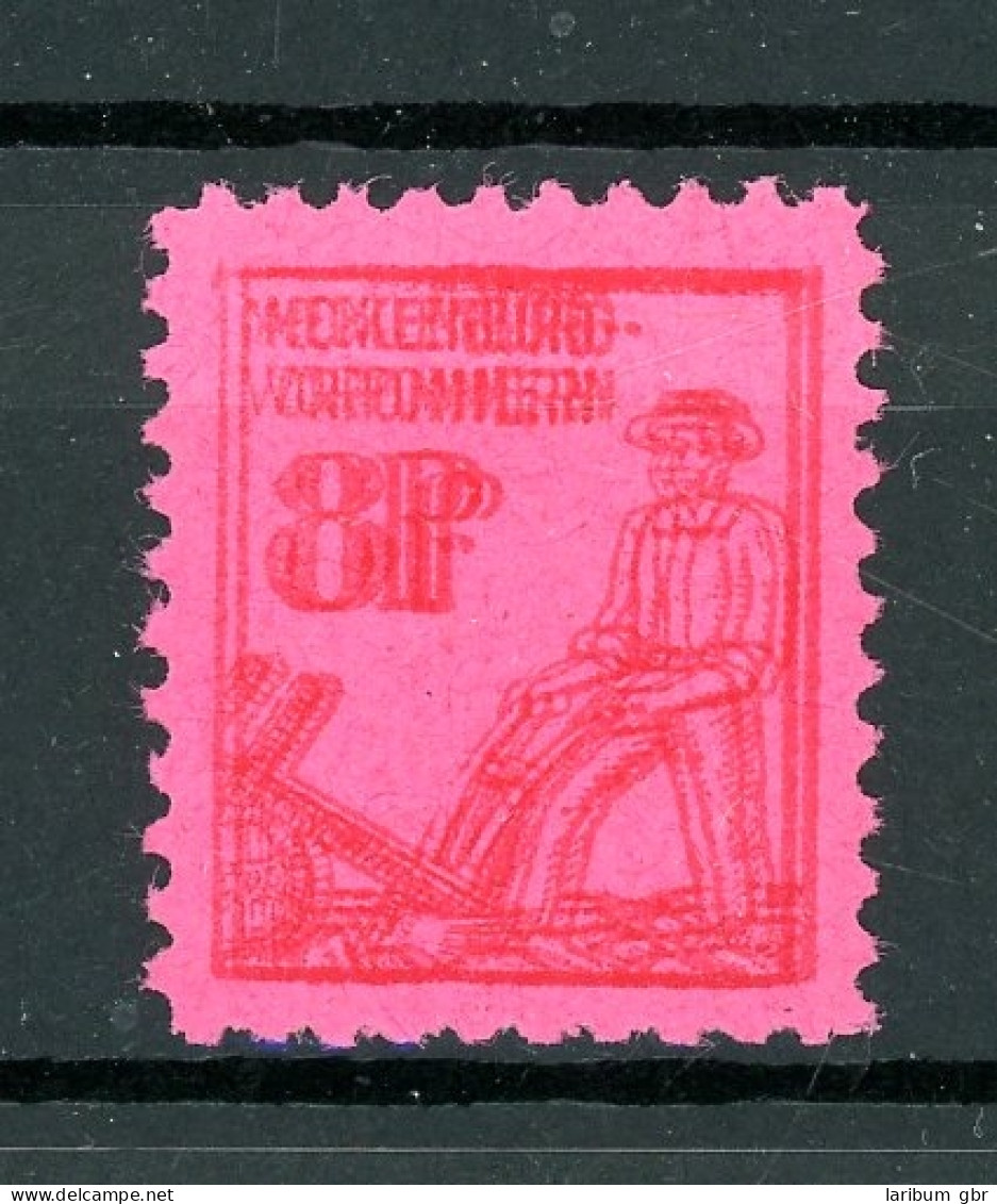 SBZ Mecklenburg-Vorpommern 11 X B DD Postfrisch Geprüft Kramp #GJ025 - Other & Unclassified