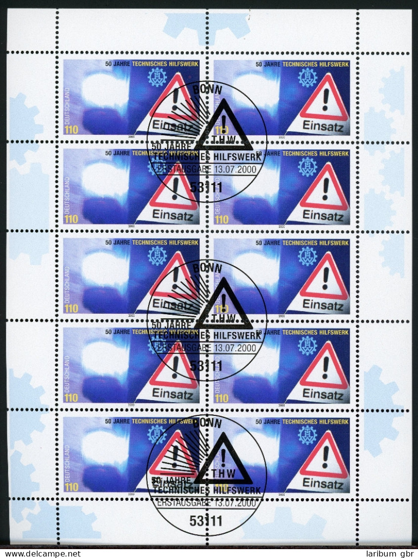 Bund Zehnerbogen 2125 Bonn Ersttagssonderstempel #IT710 - Andere & Zonder Classificatie