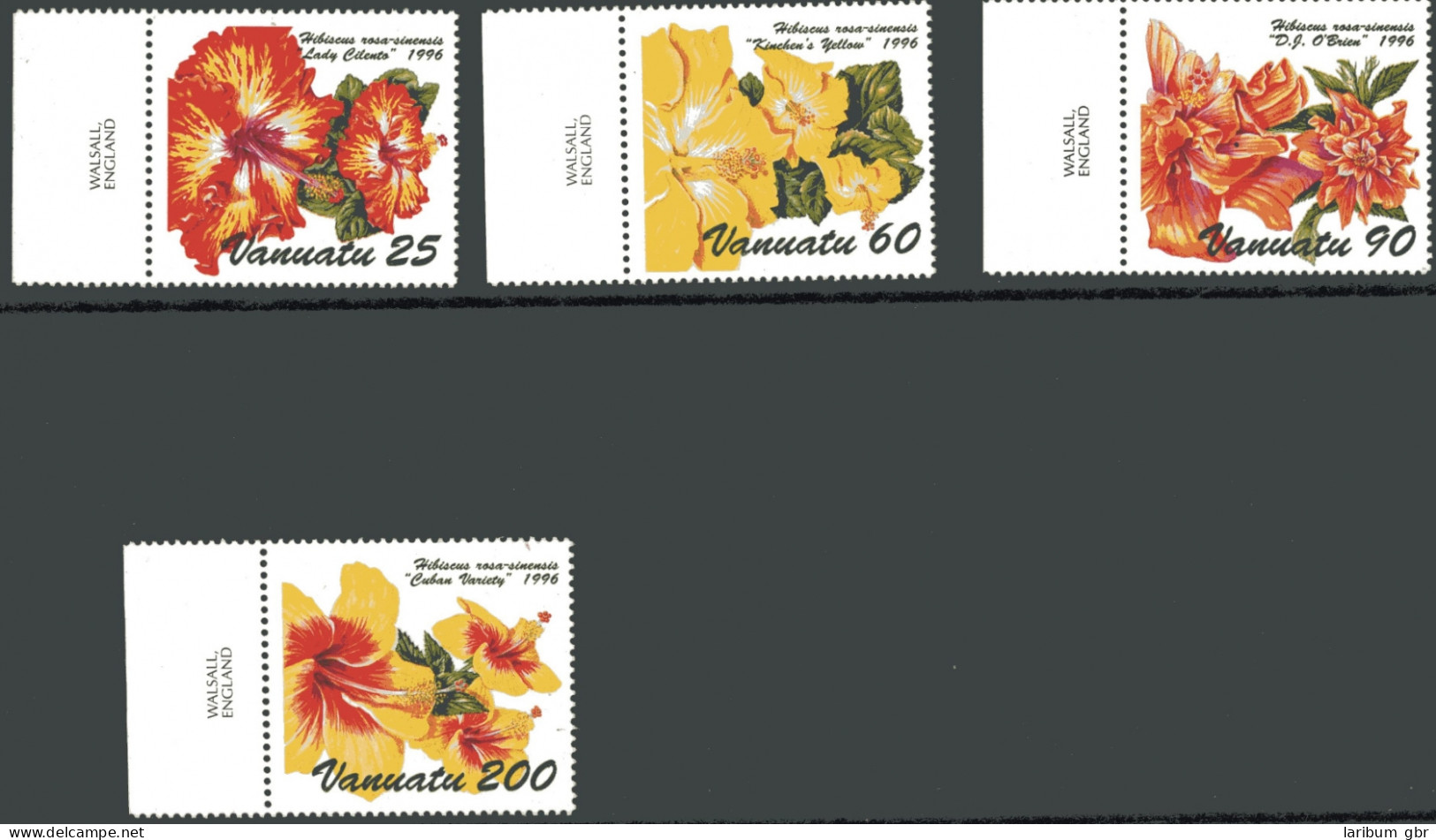 Großbritannien 1024-1027 Postfrisch Blumen #IF416 - Sonstige & Ohne Zuordnung